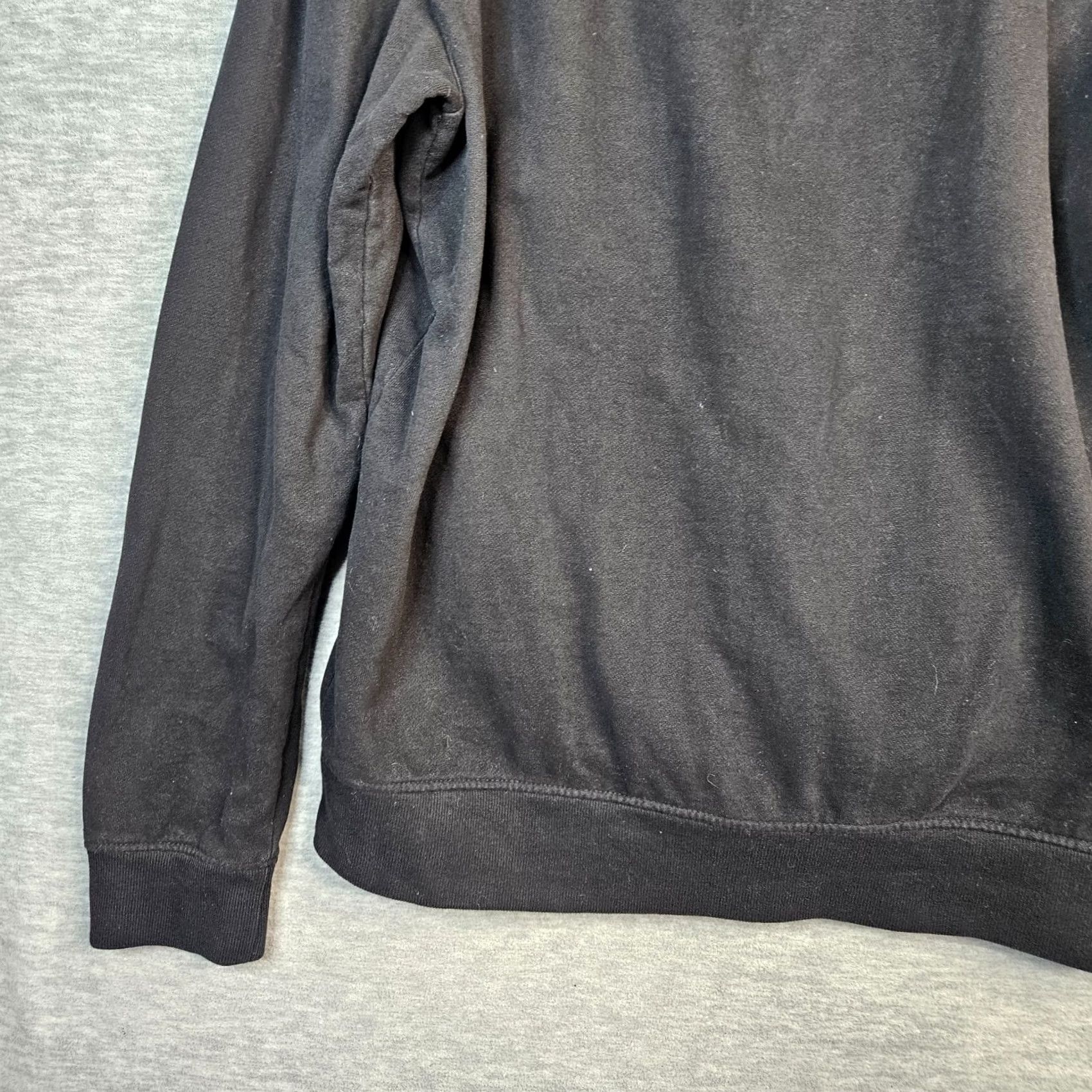 Allsaints ALLSAINTS Hoodie Men Long Sleeve Black Size M Pullover Hooded With Pockets Logo Knit Jersey Crew Neck Size US M / EU 48-50 / 2 - 7 Thumbnail