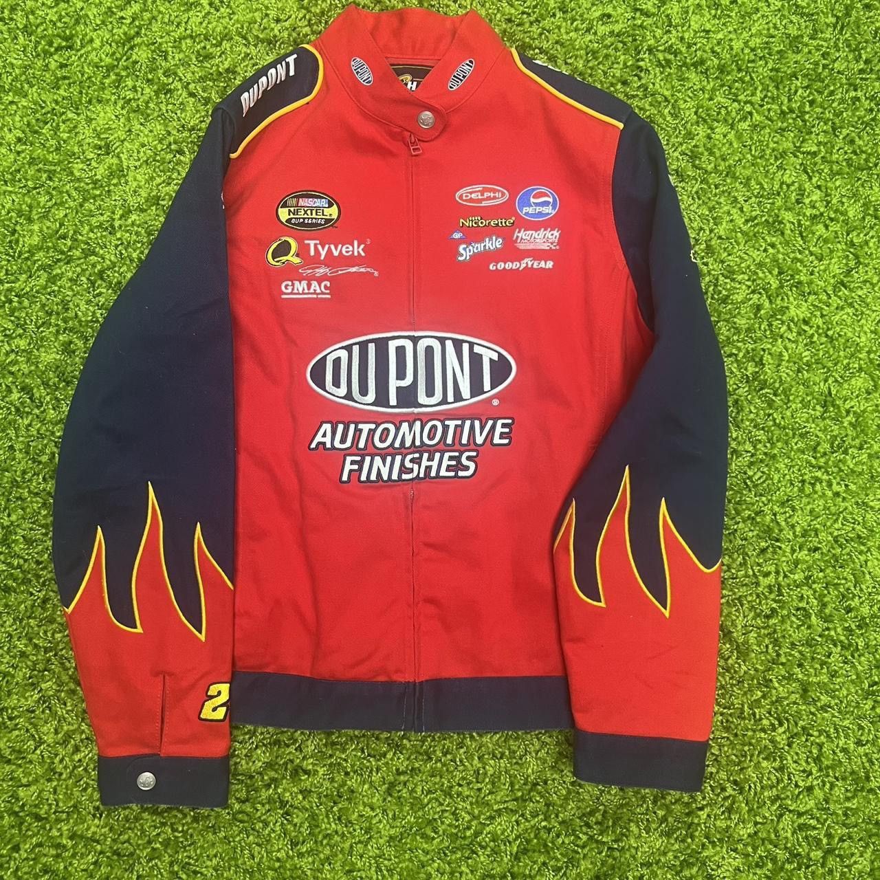 Chase Authentics × NASCAR × Vintage Vintage Jeff Gordon Racing Jacket Size US L / EU 52-54 / 3 - 1 Thumbnail