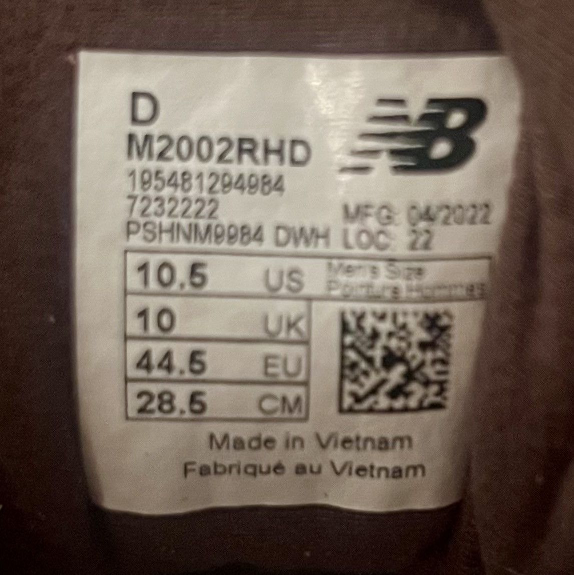 New Balance × Other Authentic New Balance 2002R Dusty Fig 2022 release size 10.5 Size US 10.5 / EU 43-44 - 6 Thumbnail