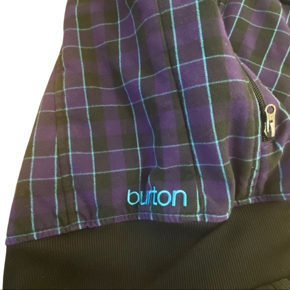 Burton Burton Ho Chi Minh Purple Plaid Dry Ride Hooded Vest Large N Size L / US 10 / IT 46 - 4 Thumbnail