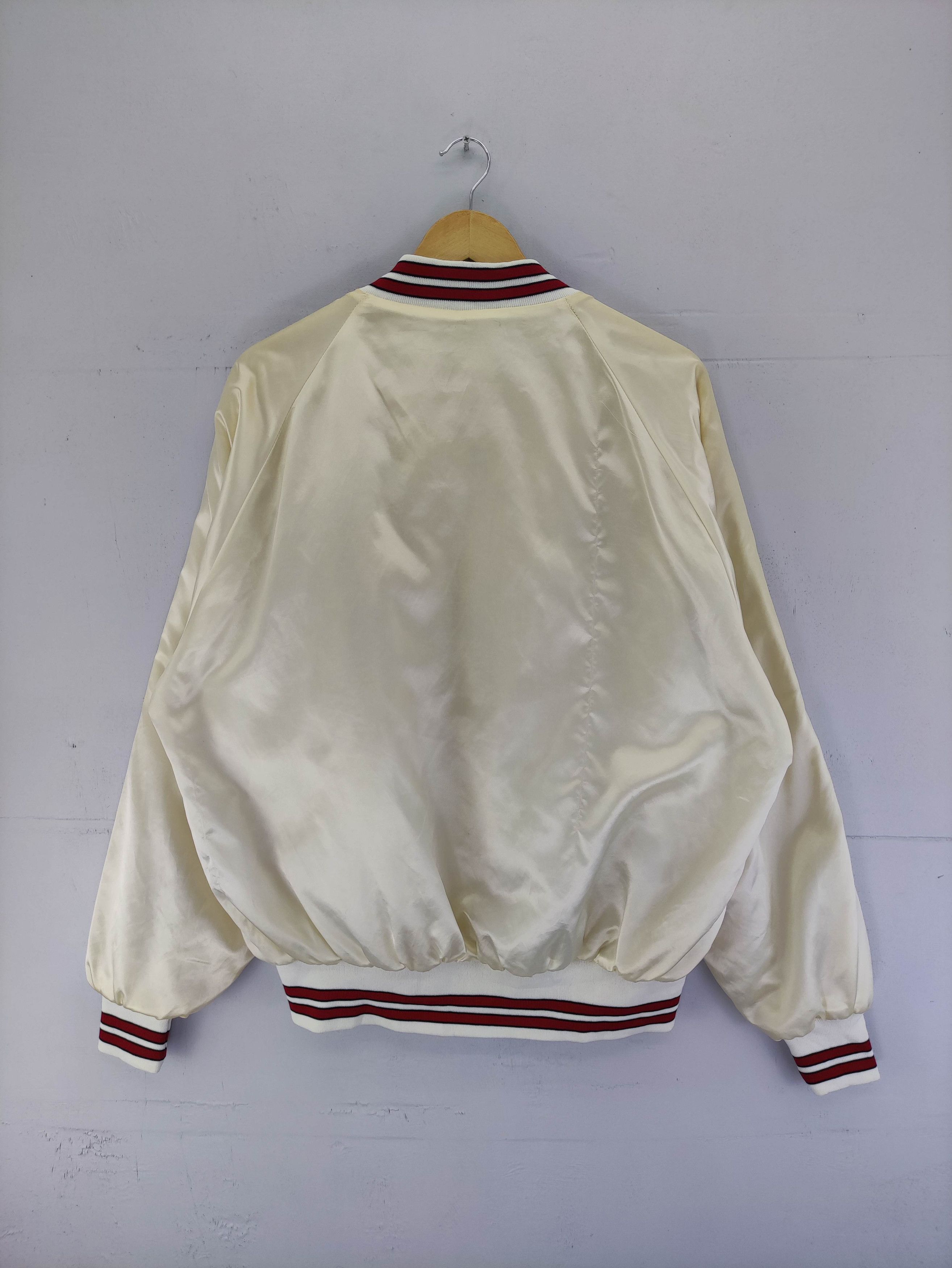 Dunbrooke Vintage Dunbrooke Varsity Satin Jacket Snap Button Size US XL / EU 56 / 4 - 7 Thumbnail