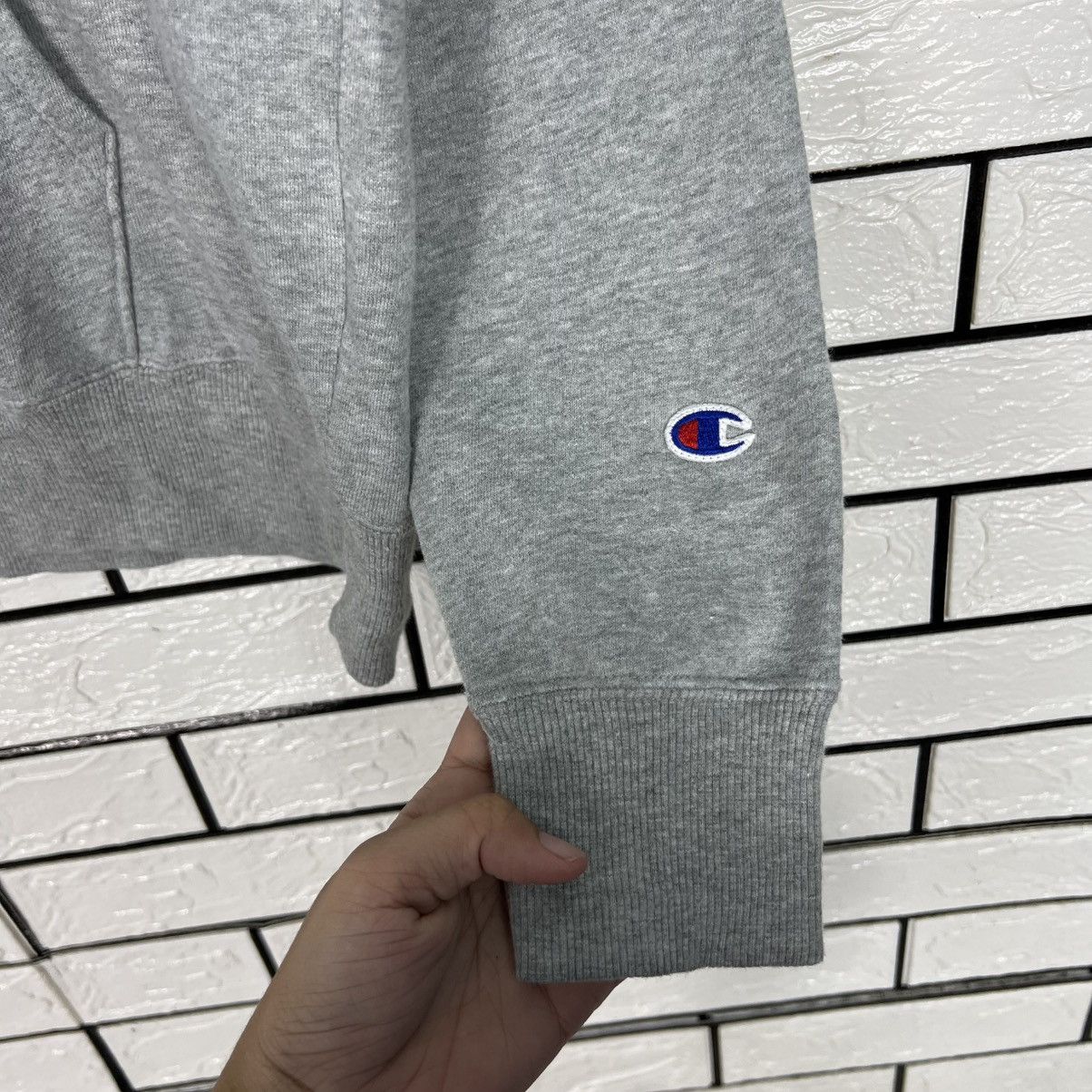 Champion CHAMPION Embroidered Big Logo Pullover Hoodies #4184-C191 Size US L / EU 52-54 / 3 - 7 Thumbnail