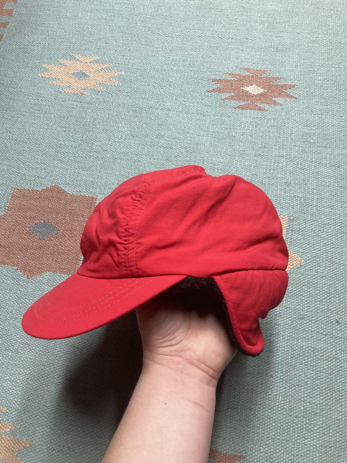 Goretex × Vintage Cabelas fleece lined trapper hat Gore Tex ear flap hunting M Size ONE SIZE - 3 Thumbnail
