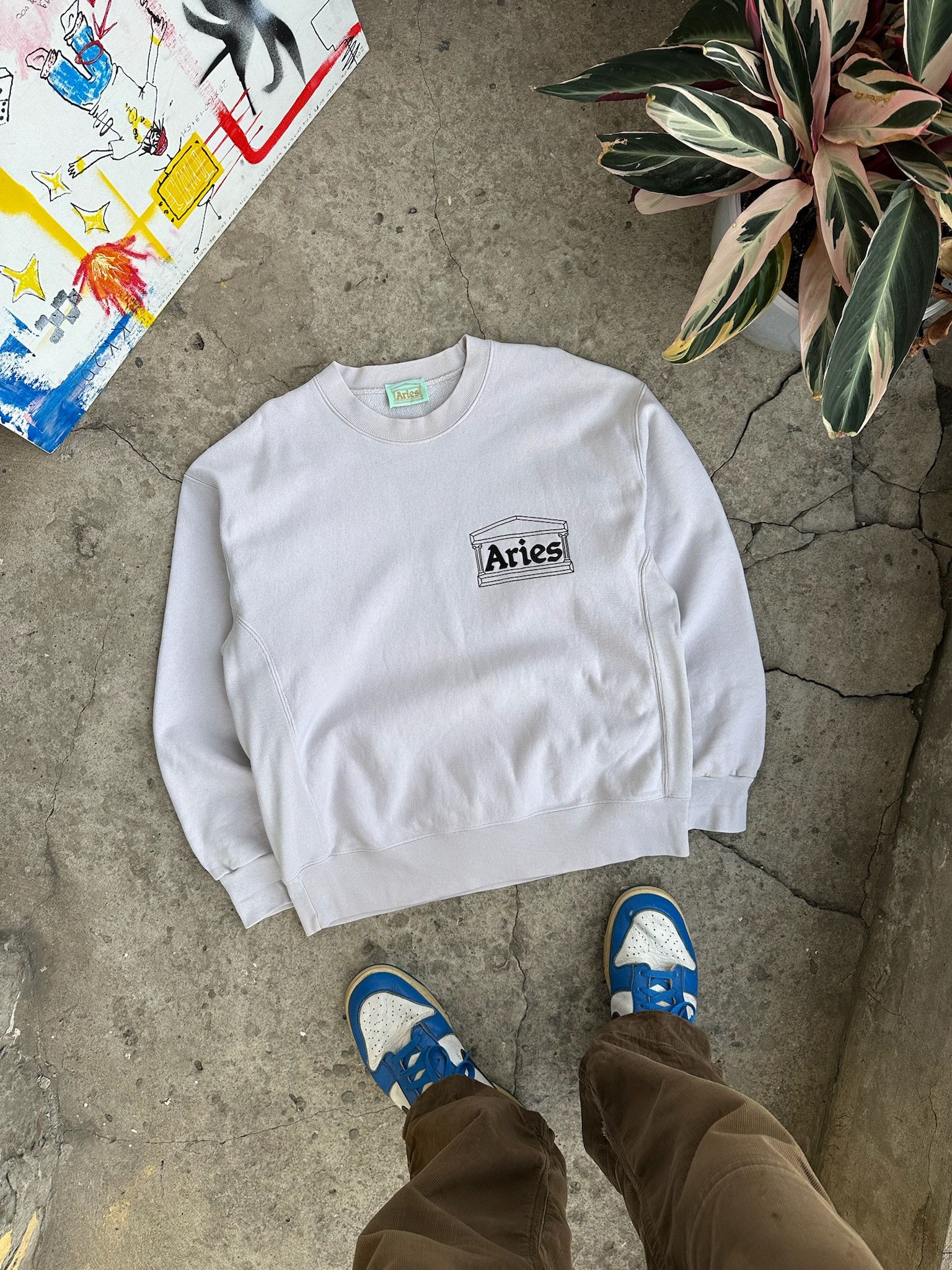 Aries Premium Temples Sweatshirt Size US M / EU 48-50 / 2 - 6 Thumbnail