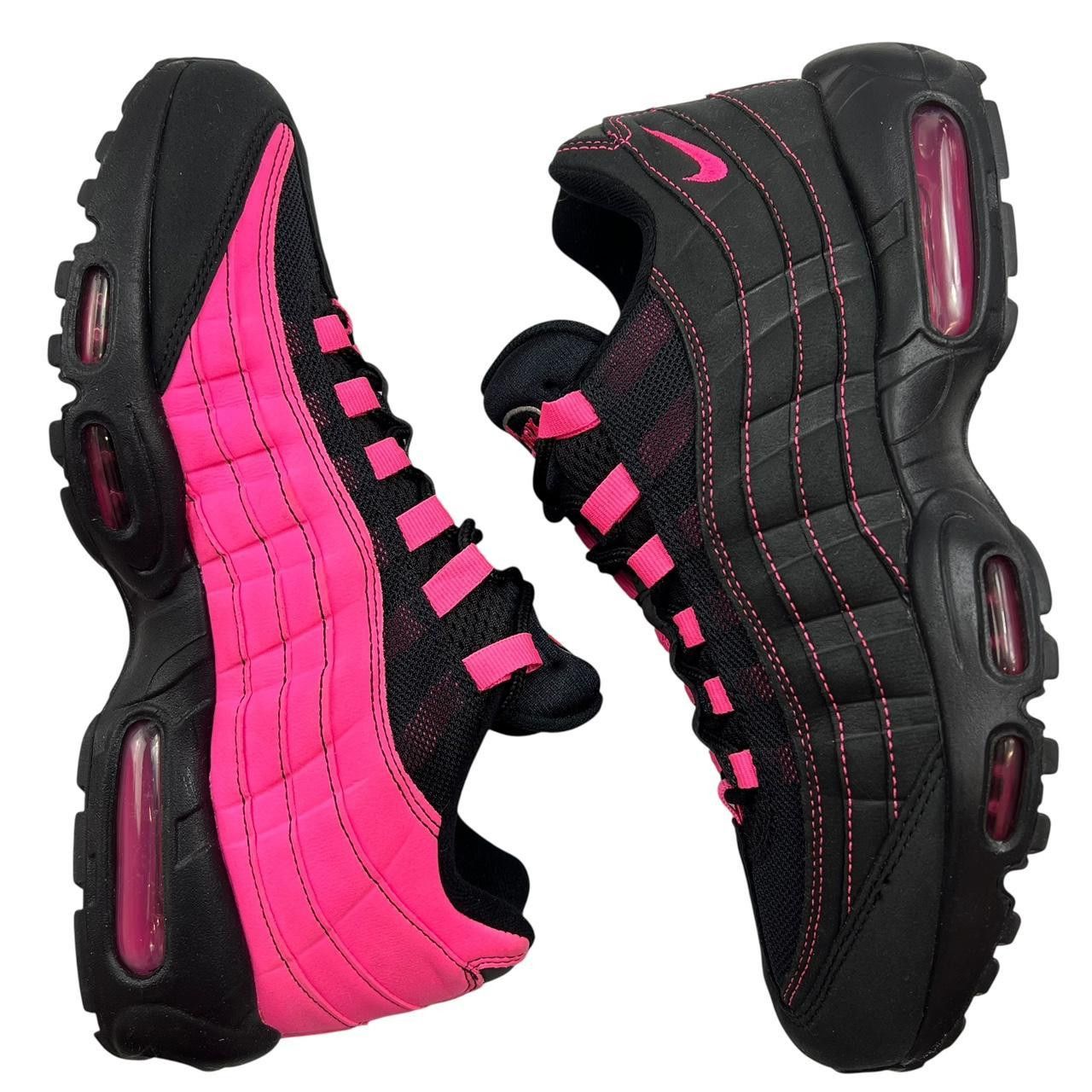 Nike Nike Air Max 95 Black Pink Blast - Size US 10 / EU 44 Size US 10 / EU 43 - 4 Thumbnail