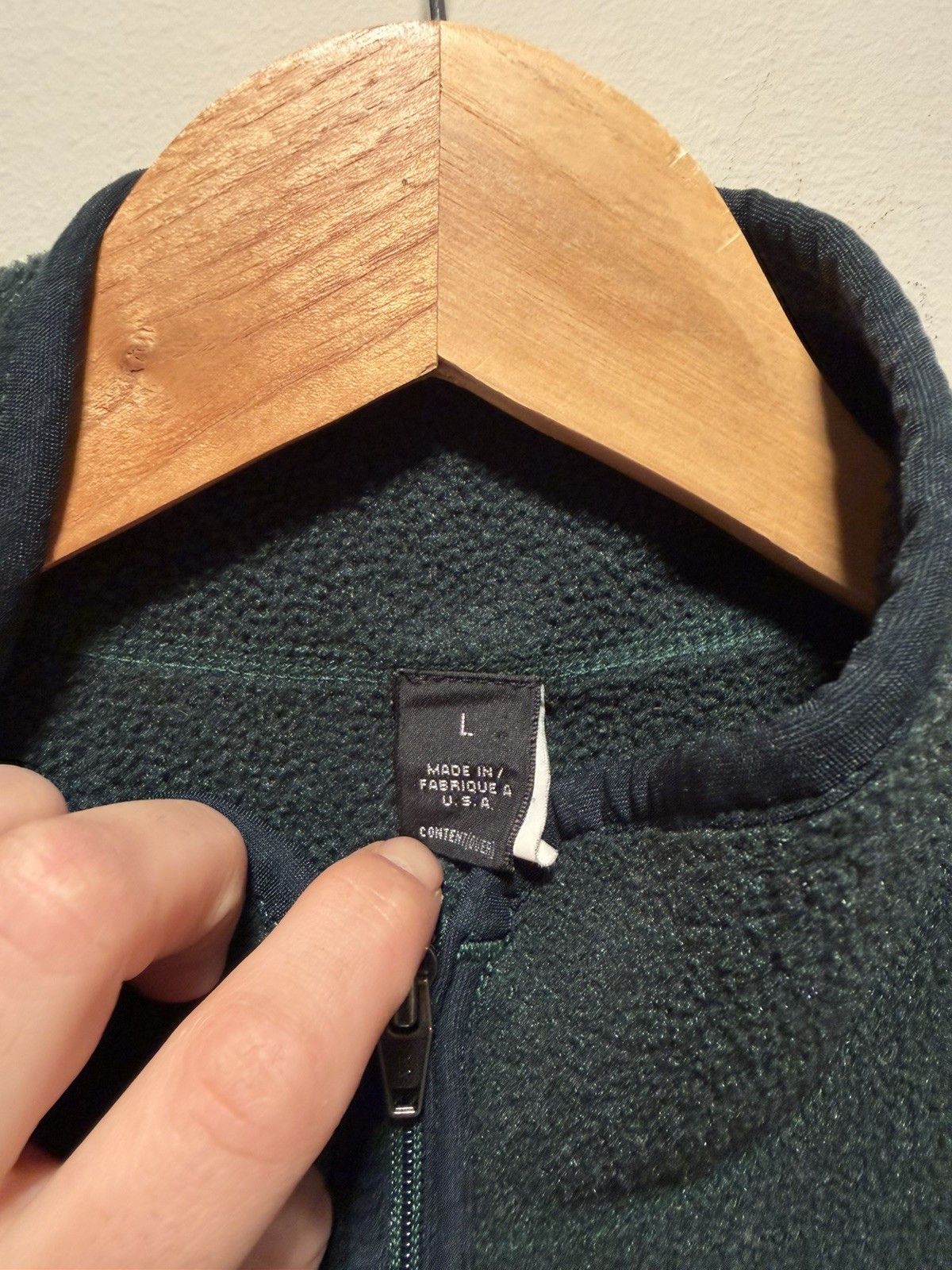 Patagonia Vintage 90's Patagonia Fleece Vest Women's Large Green USA Size L / US 10 / IT 46 - 2 Thumbnail