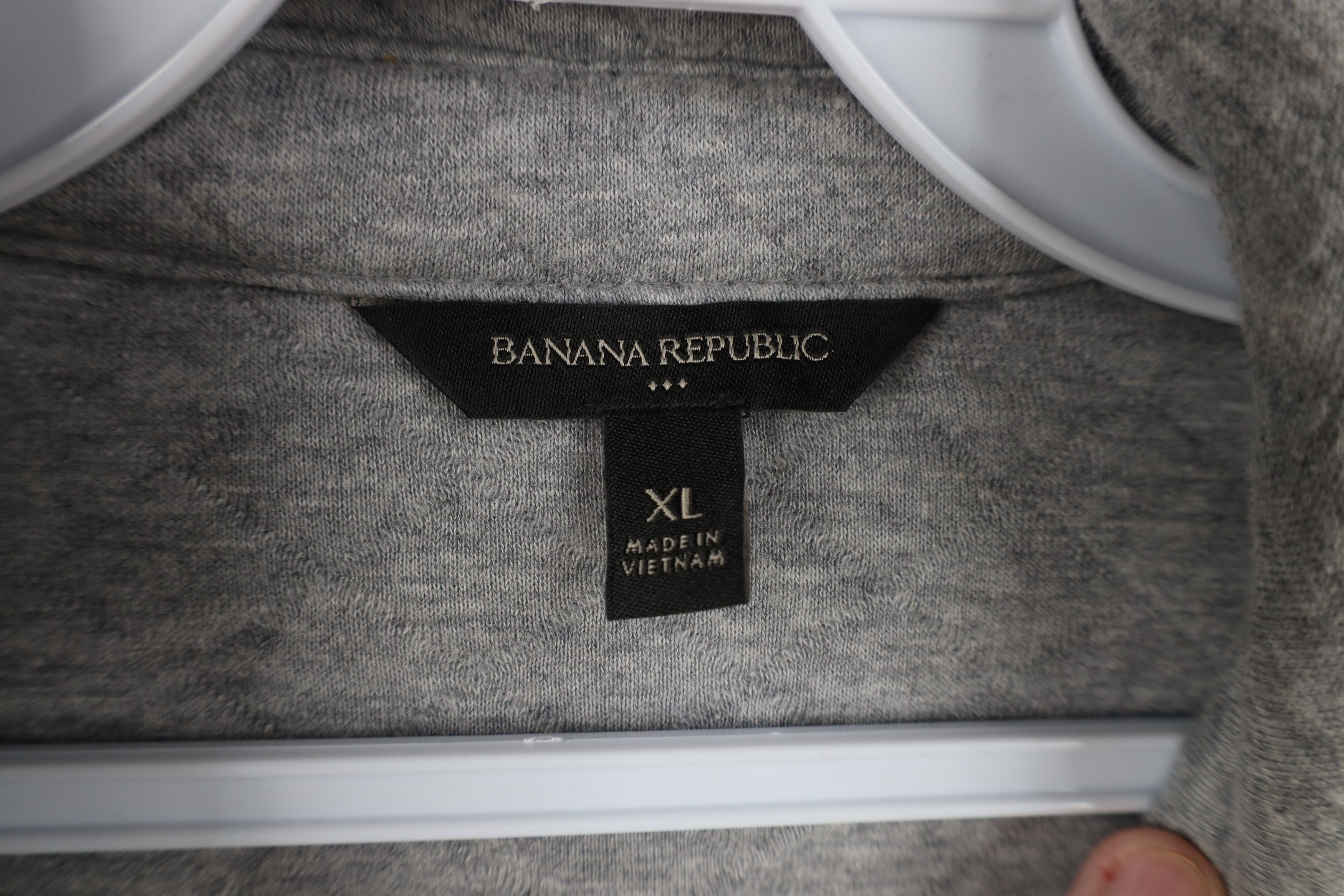 Banana Republic × Vintage Banana Republic Quilted Snap Button Shirt Jacket Jac Shirt Size US XL / EU 56 / 4 - 10 Thumbnail