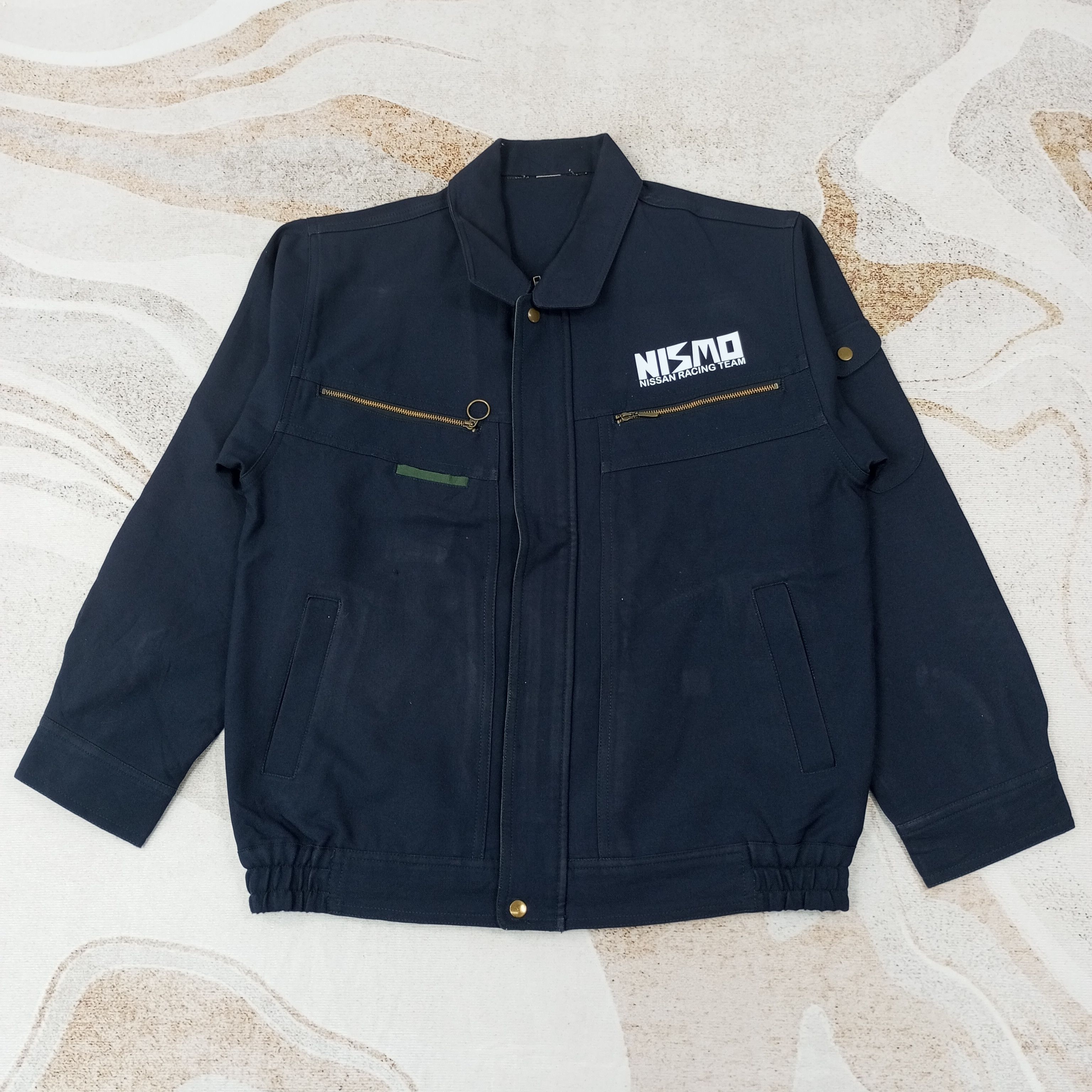 Japanese Brand MISMO Nissan Racing Team Custom Art Jacket c229n4 Size US M / EU 48-50 / 2 - 3 Thumbnail