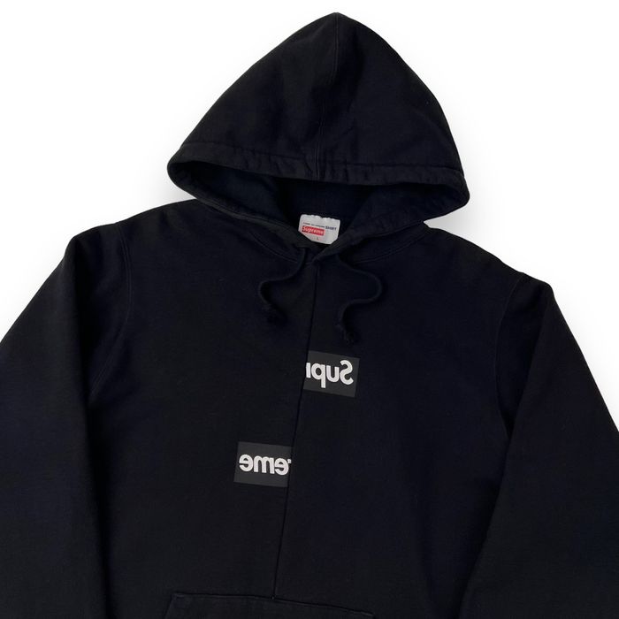 Supreme Supreme x Comme des Garçons Split Box Logo Hoodie | Grailed