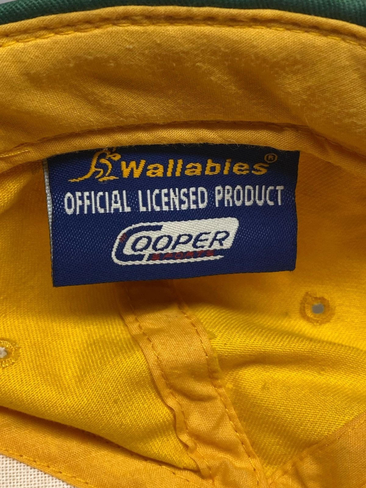 Vintage Australia Rugby Wallabies Baseball Strap Back Cap Hat Size ONE SIZE - 12 Thumbnail