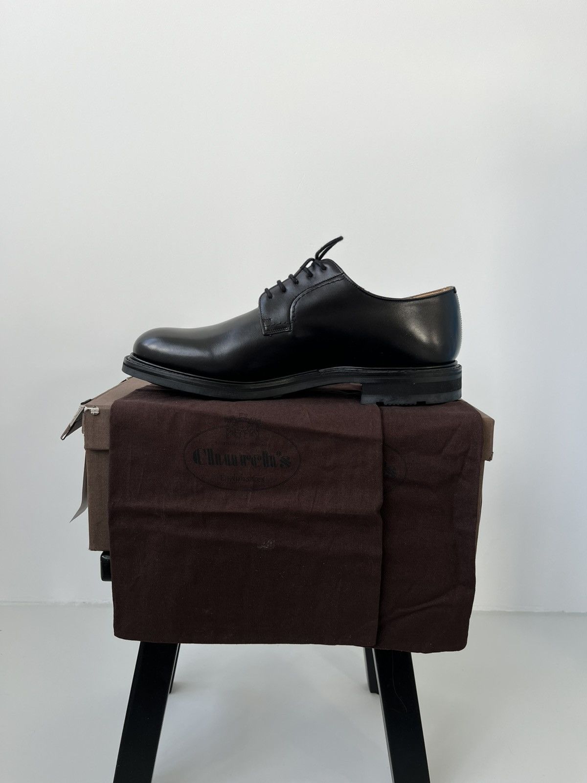 Church's Woodbridhe/shannon black leather derby Size US 10 / EU 43 - 4 Thumbnail