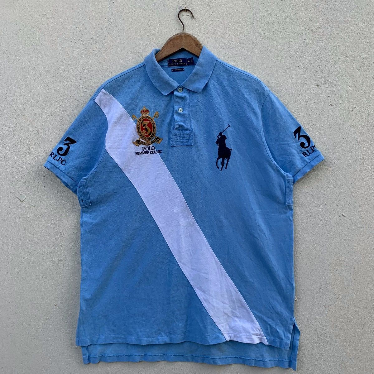 Polo Ralph Lauren Summer Classic Custom Fit Shirt In Navy Size outlets XL