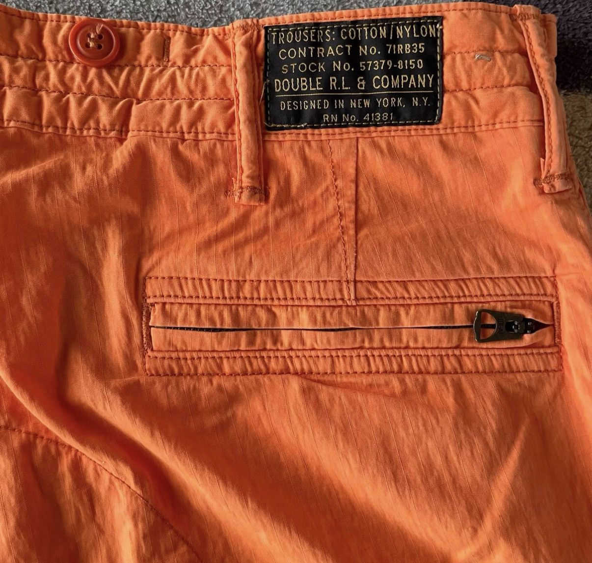 RRL Ralph Lauren Ralph Lauren Double RL RRL Multi-Pocket Military Pants K22 Size US 30 / EU 46 - 8 Thumbnail