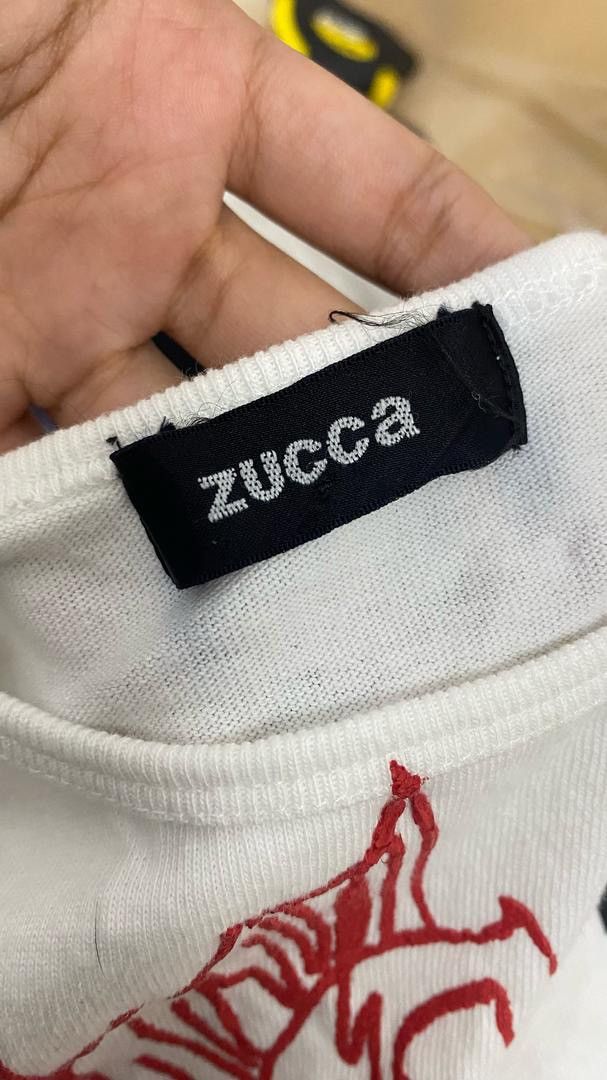 Designer × Japanese Brand × Zucca Zucca Devil Overprint Sleeveless Tshirt Made in Japan Size XS / US 0-2 / IT 36-38 - 3 Thumbnail