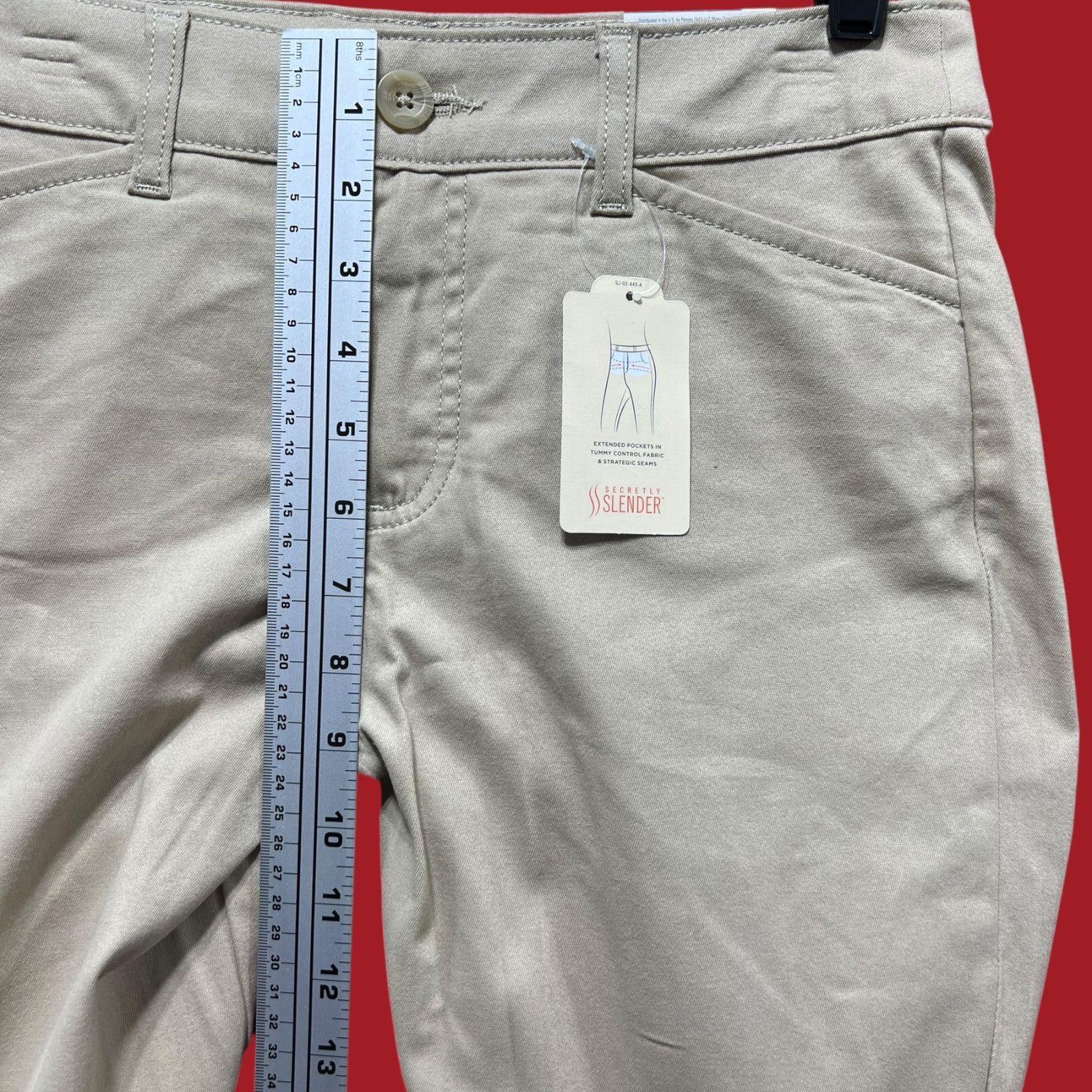 Other St. John's Bay - Women's Mid-Rise Cargo Bermuda Short - 11" Size 27" / US 4 / IT 40 - 7 Thumbnail