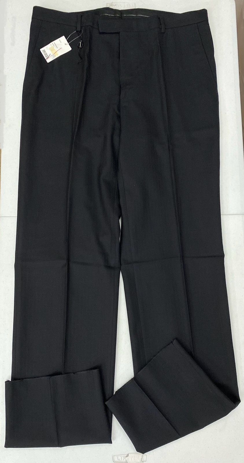 Gucci Gucci 🇮🇹 x Tom Ford Black Chevron Striped Dress Slacks 52 NEW Size US 36 / EU 52 - 3 Thumbnail