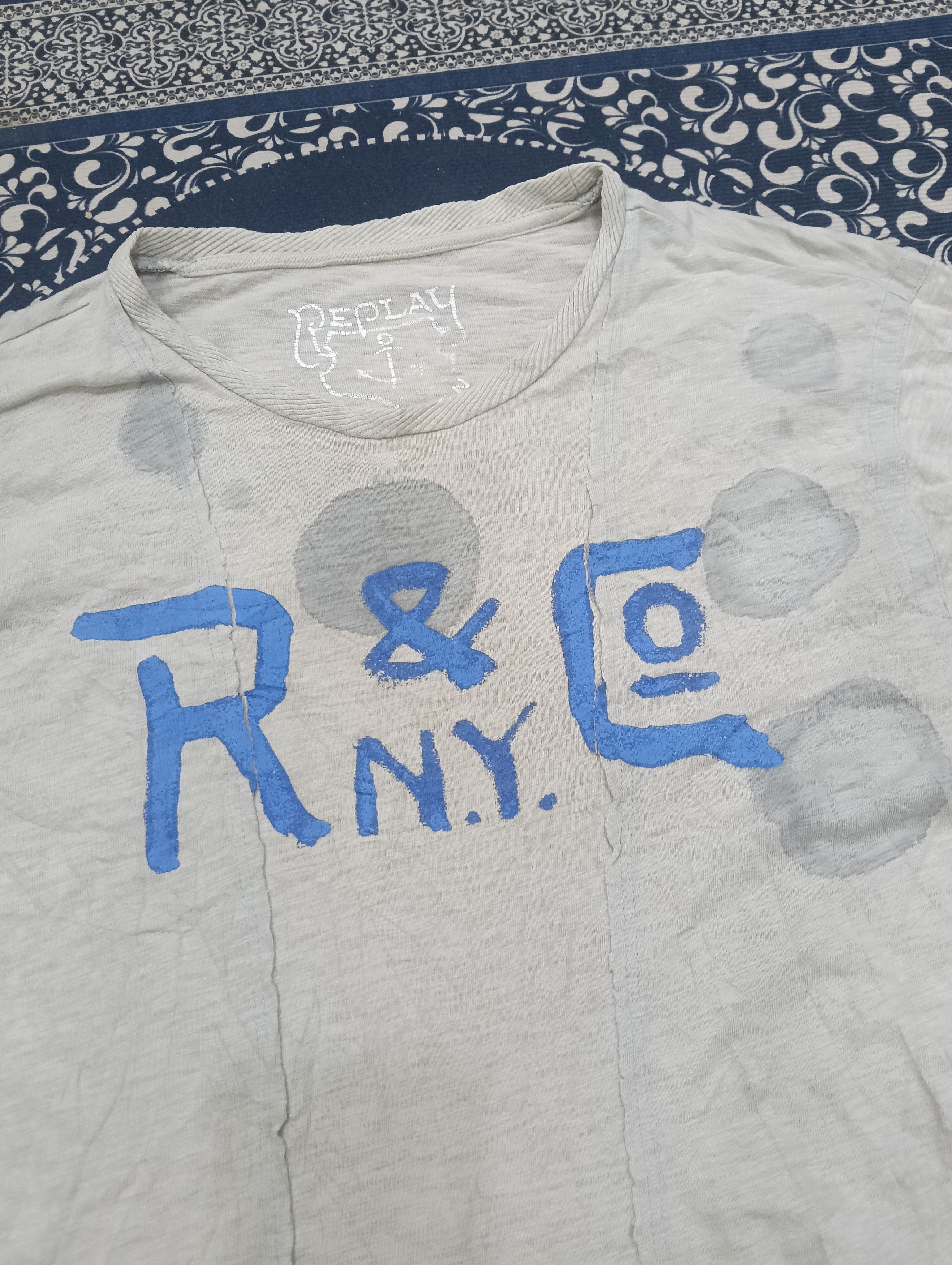 Replay Replay Great Design Shirt Size US L / EU 52-54 / 3 - 4 Thumbnail