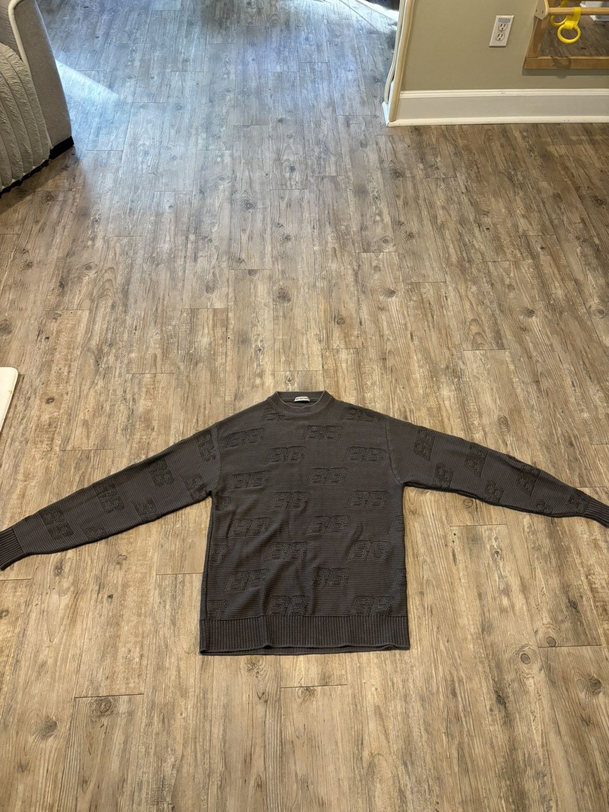 Balenciaga Balenciaga Bb logo jacquard knitted sweater Size US S / EU 44-46 / 1 - 3 Thumbnail