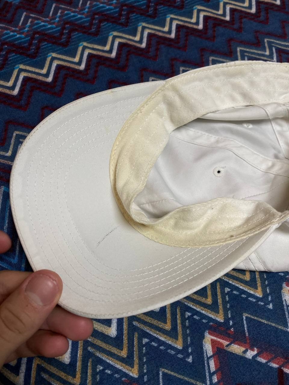 Nike Mens Vintage Nike swoosh Cap streetwear y2k rare drill Size ONE SIZE - 6 Thumbnail