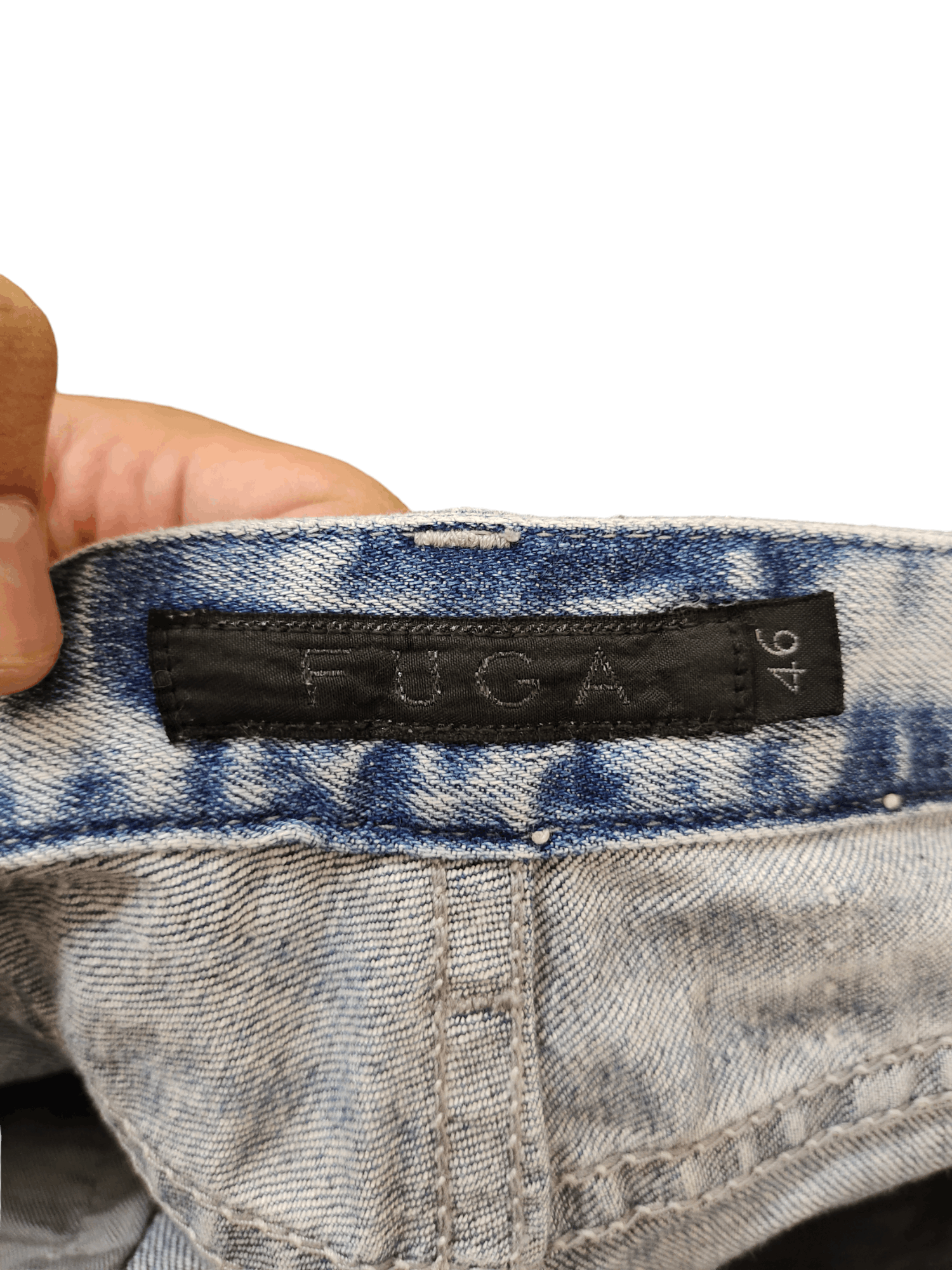 GOSTAR DE FUGA Fuga Japan Distress Faded Denim Jeans Y2k Streetwear Size US 32 / EU 48 - 17 Thumbnail