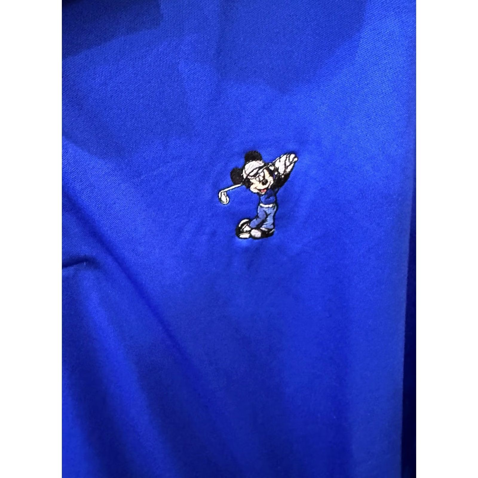 Nike Mickey Mouse Golfing POLO SHIRT XL Mens