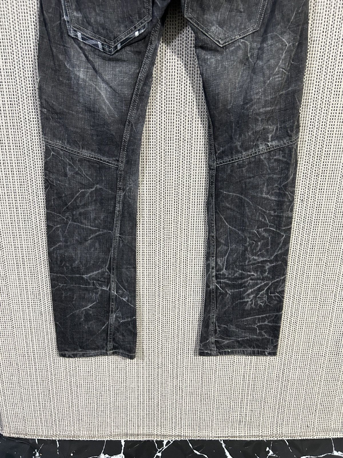 Seditionaries Y2k nylaus clothing double waist denim regular fit Size US 31 - 3 Thumbnail