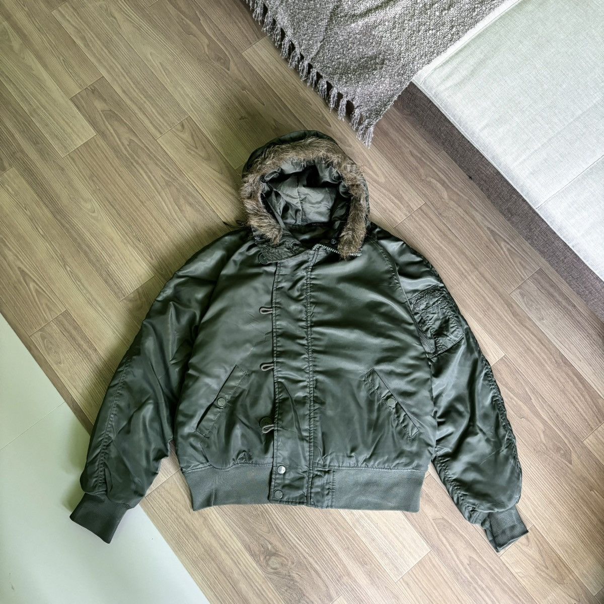 Tactical Fur jacket bomber LGB ifsixwasnine