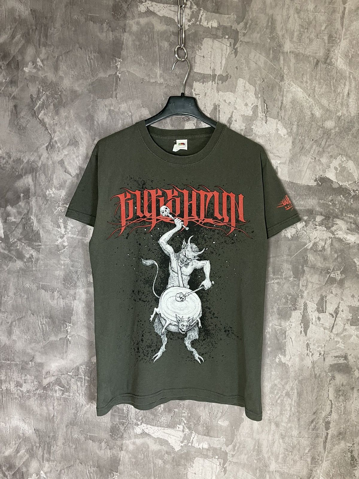 Band Tees × Vintage Vintage Band Satan Devil Y2K Crap Tshirt Size M Size US M / EU 48-50 / 2 - 1 Thumbnail