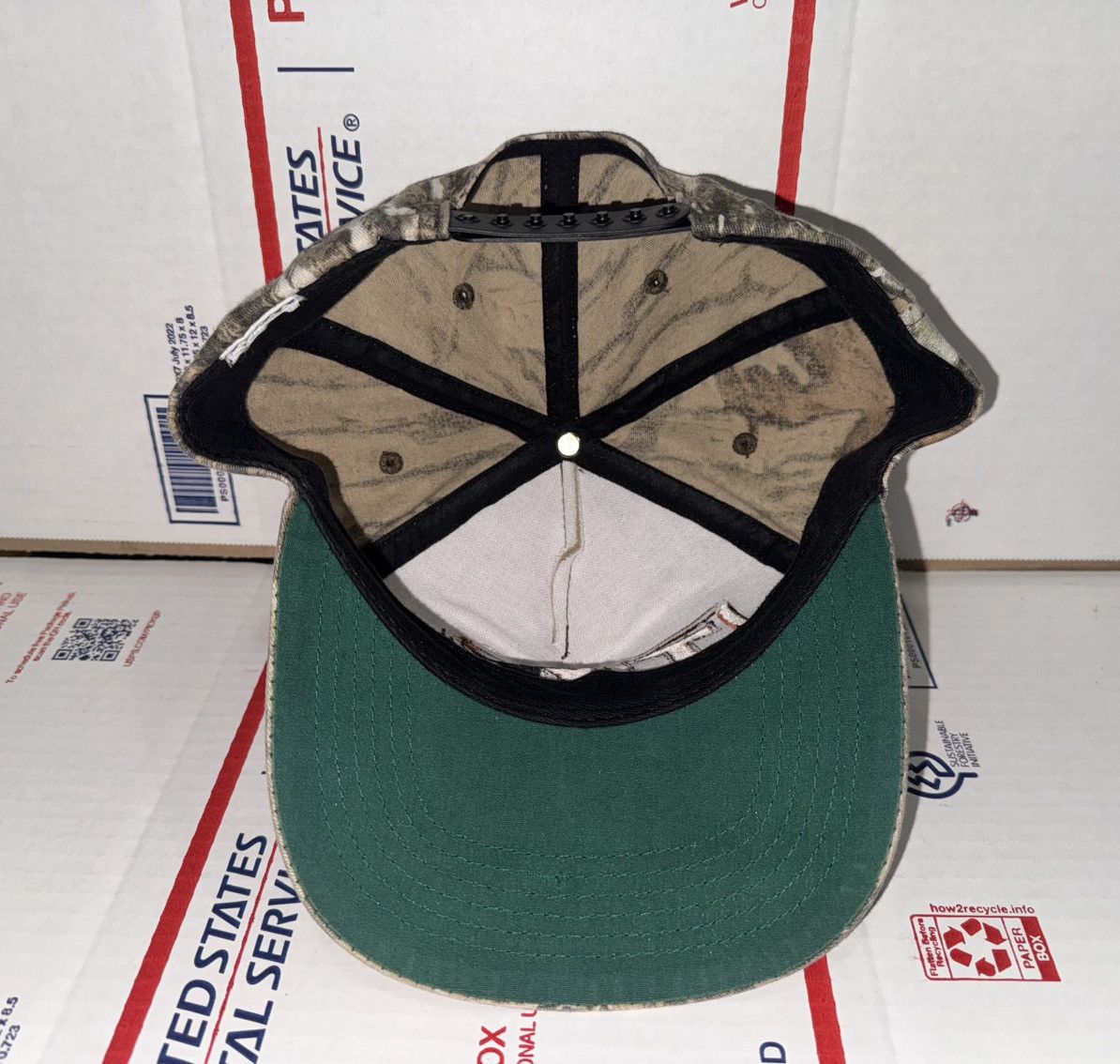 Other Vtg TIW oil gas construction corporation camo hat cap retro Size ONE SIZE - 5 Thumbnail