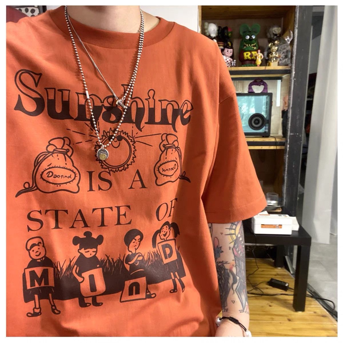 Japanese Brand × Vintage Retro punk shirt Size US L / EU 52-54 / 3 - 4 Thumbnail