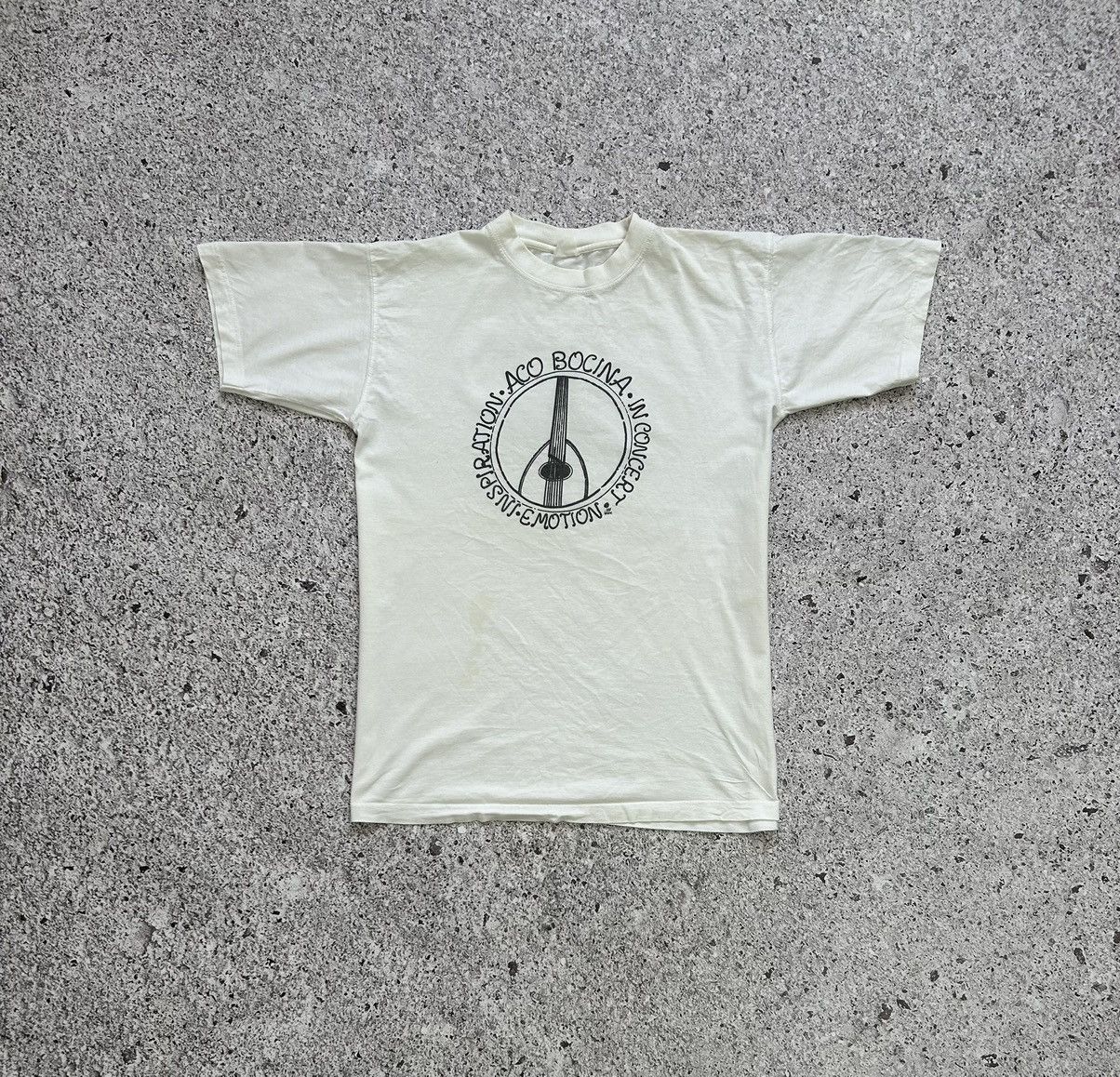 Band Tees × Vintage Vintage 90s Aco Bocina In Concert Inspiration Emotion Tee Size US XL / EU 56 / 4 - 2 Thumbnail