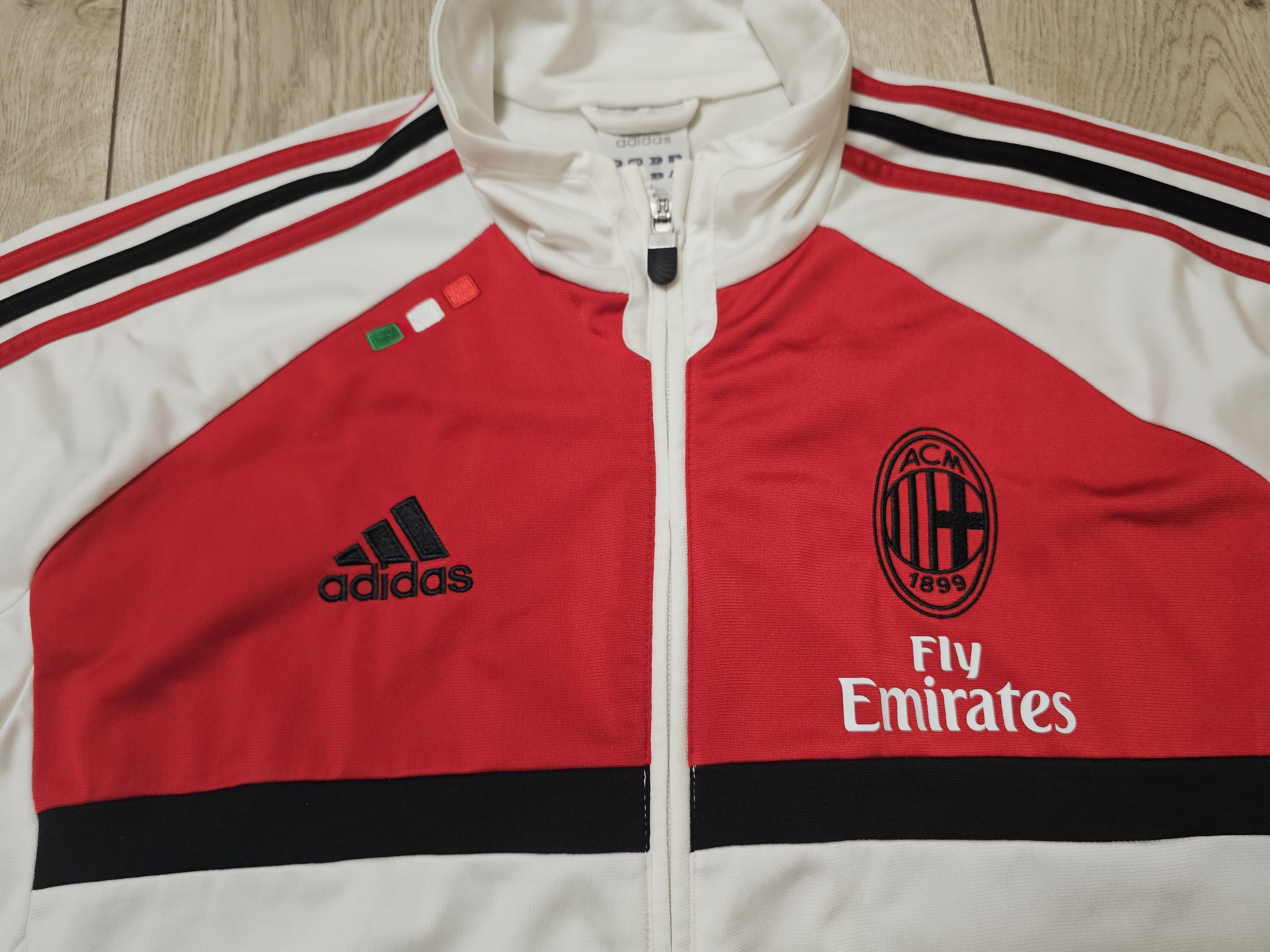 Adidas AC MILAN 2011 2012 TRACKSUIT FOOTBALL TRACKSUIT SOCCER Size US M / EU 48-50 / 2 - 6 Thumbnail