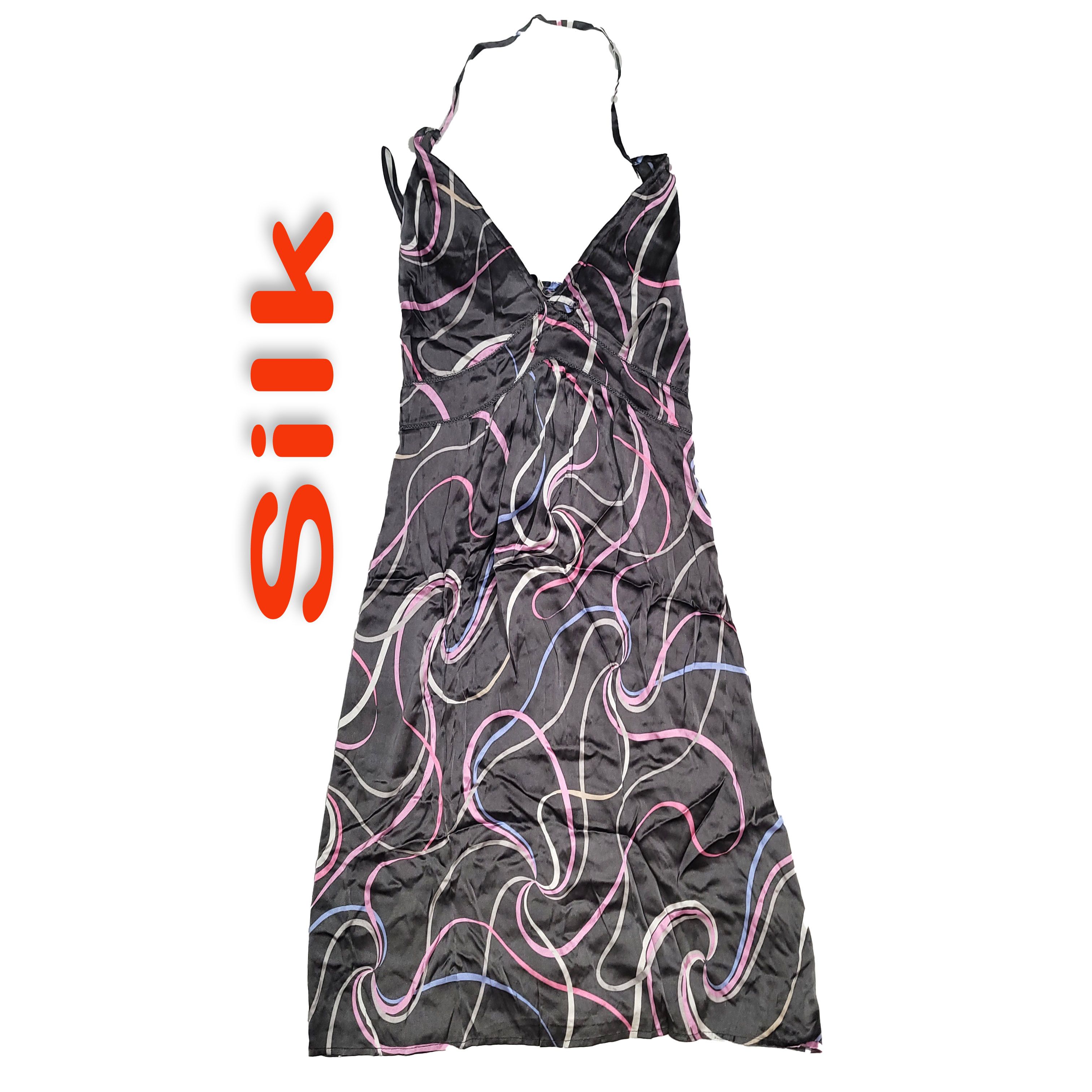 Other Women's Silk M Sleeveless Spaghetti Strap Slip Dress SDK404 Size M / US 6-8 / IT 42-44 - 1 Thumbnail