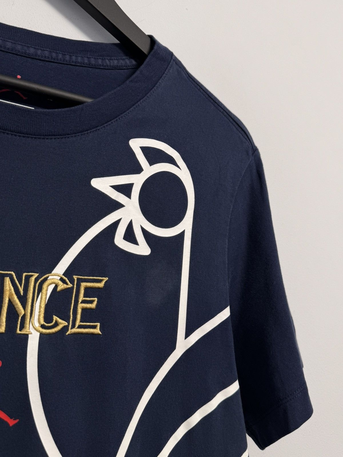 Jordan Brand Jordan France T-Shirt big logo y2k style Size US XS / EU 42 / 0 - 6 Thumbnail