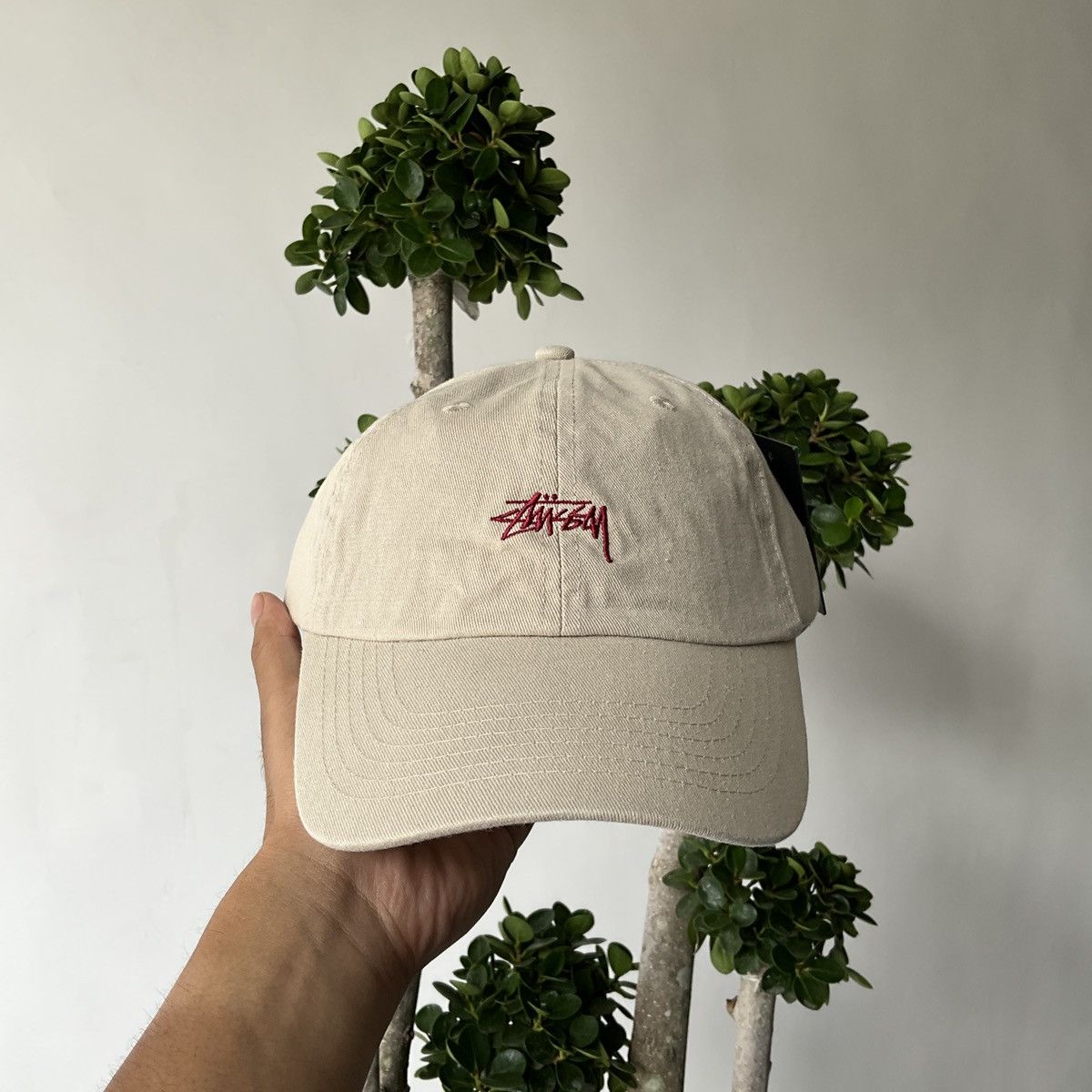Stussy Stussy cap hat cream Size ONE SIZE - 1 Thumbnail