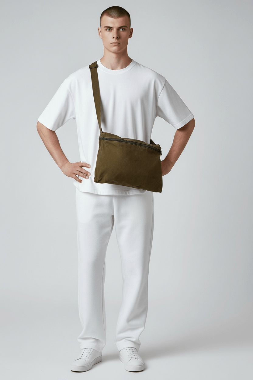 Japanese Brand Ateliers Penelope Canvas Shoulder Bag Size ONE SIZE - 1 Thumbnail