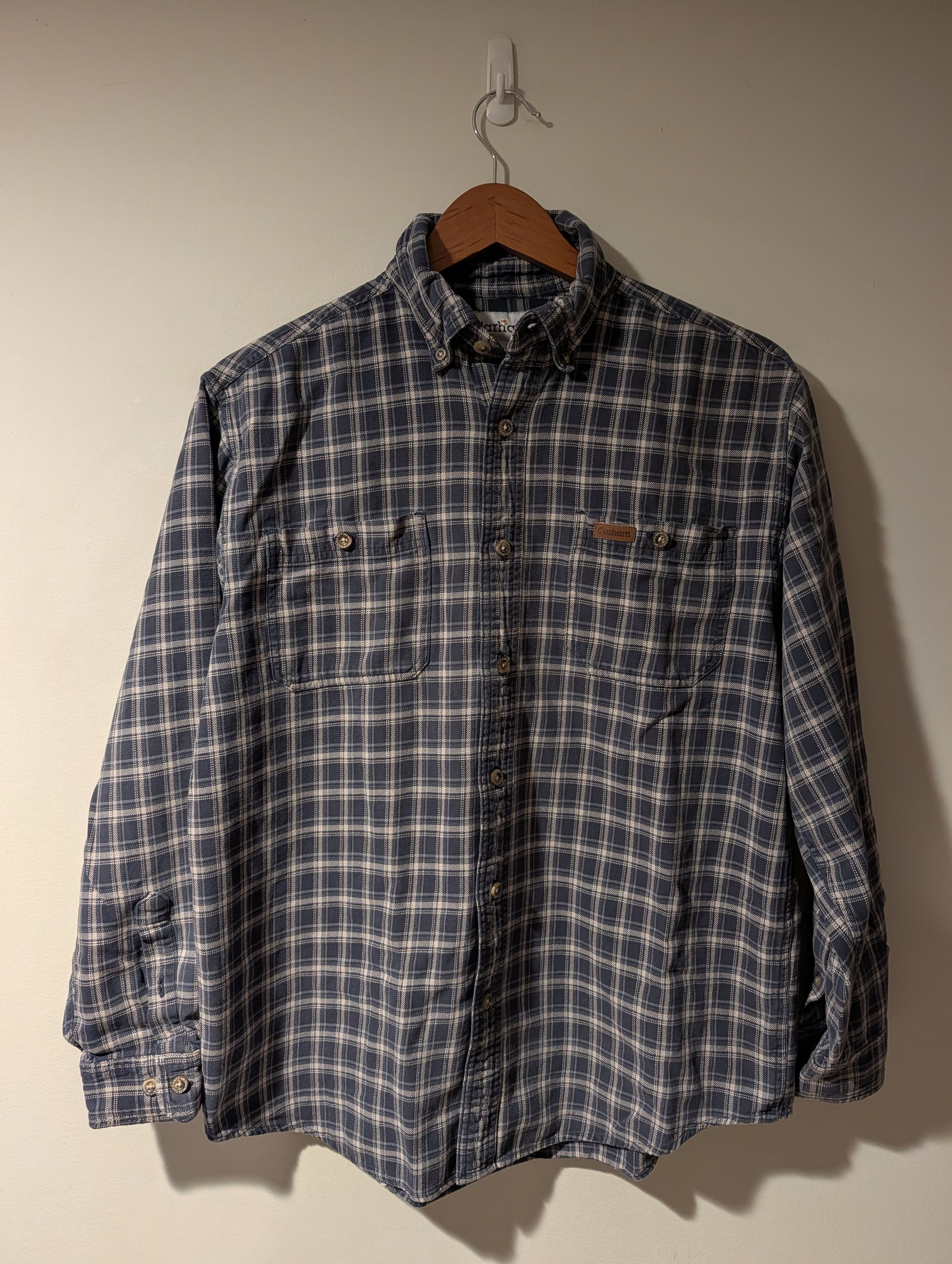 Carhartt Carhartt Plaid Flannel Button Down Shirt Medium Men's Size US M / EU 48-50 / 2 - 1 Thumbnail