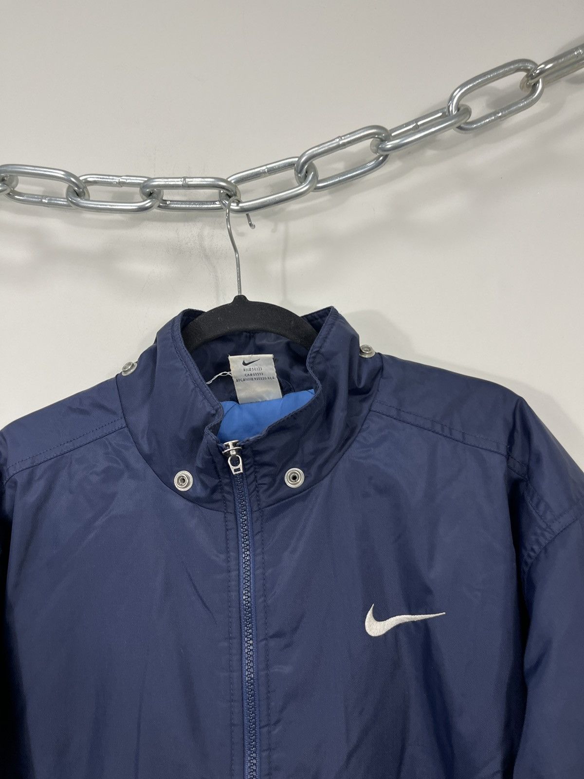 Nike Vintage Nike Big Swoosh Embroidered Logo Retro Hype Jacket Size US M / EU 48-50 / 2 - 8 Thumbnail