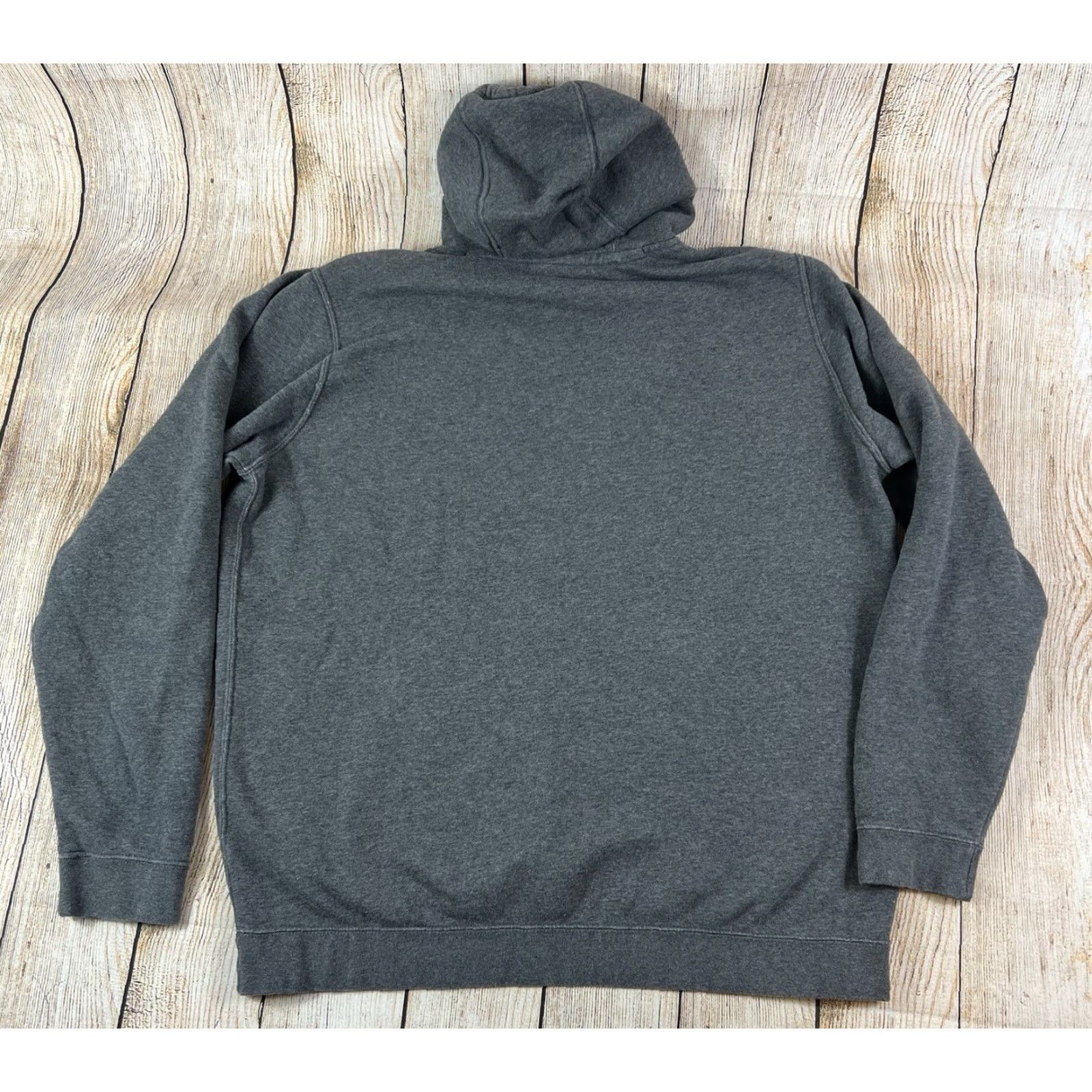 Nike Nike Men's Club Pullover Hoodie Fleece Charcoal Heather XL Sweatshirt Hoodie Pockets Sportswear Mens Size US XL / EU 56 / 4 - 2 Thumbnail
