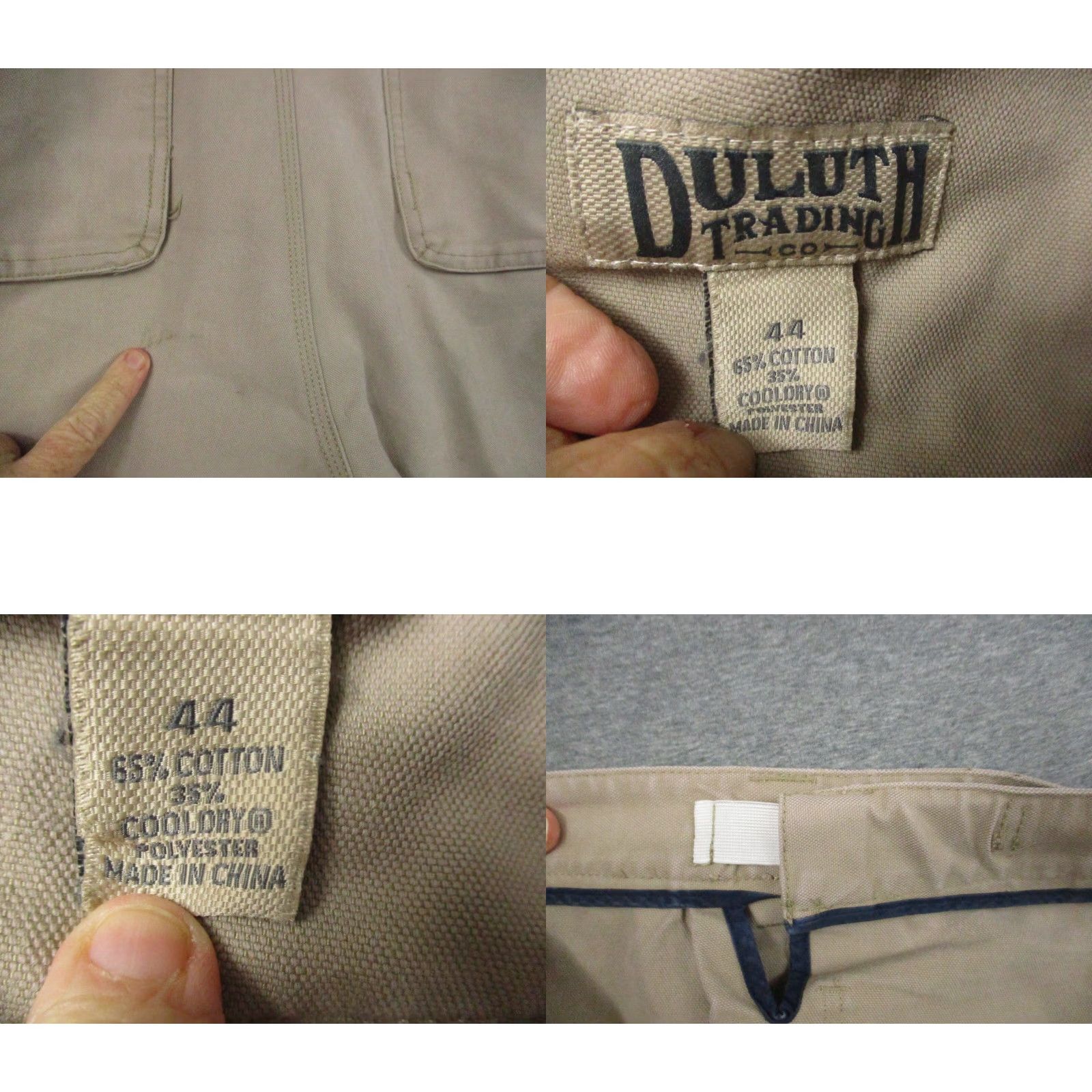 Vintage Duluth Cargo Shorts 44 Men Khaki Adjustable Waist 9" Inseam Shorts Cargo 9" Inseam Beige Men Regular Vintage No Size US 44 / EU 60 - 8 Thumbnail