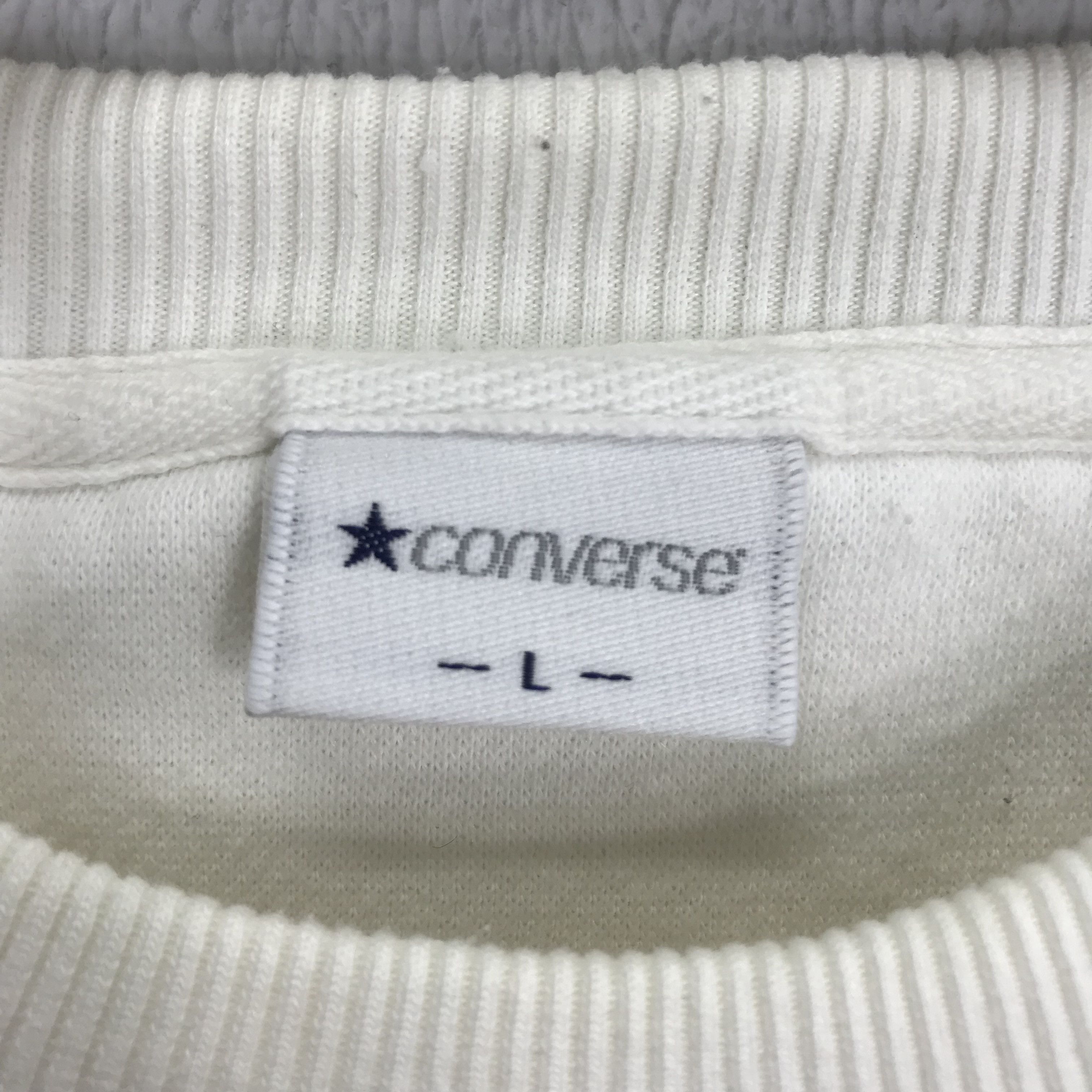 Converse Vintage Converse All Star White Sweatshirt - 502 Size US L / EU 52-54 / 3 - 10 Thumbnail