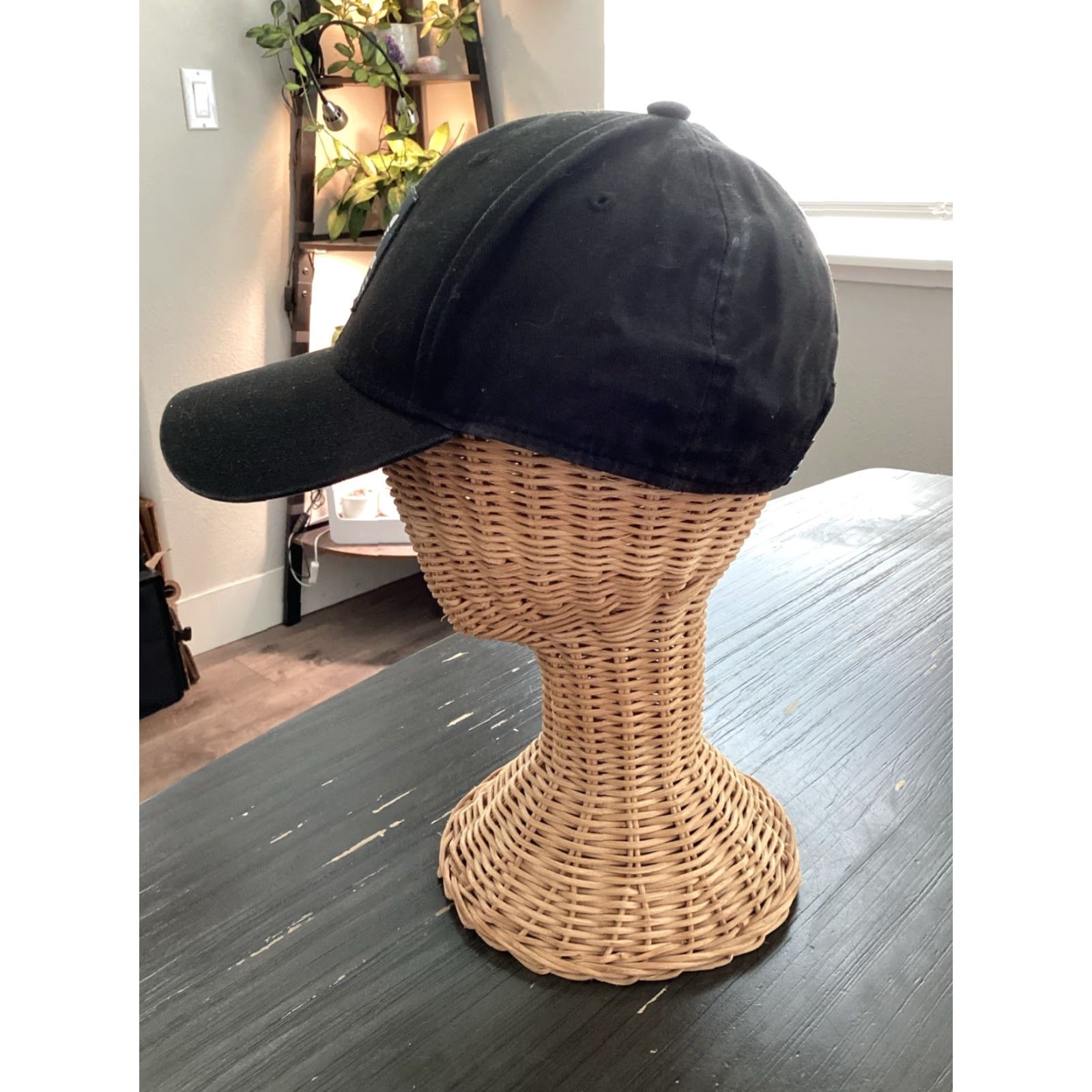 Adidas Adidas Men's Cap Hat - Black, Snap back Pattern: Solid Casual One Size Black Cotton, Polyester Knit Baseball Cap Sports, Logo Adjustable Men Size ONE SIZE - 3 Thumbnail