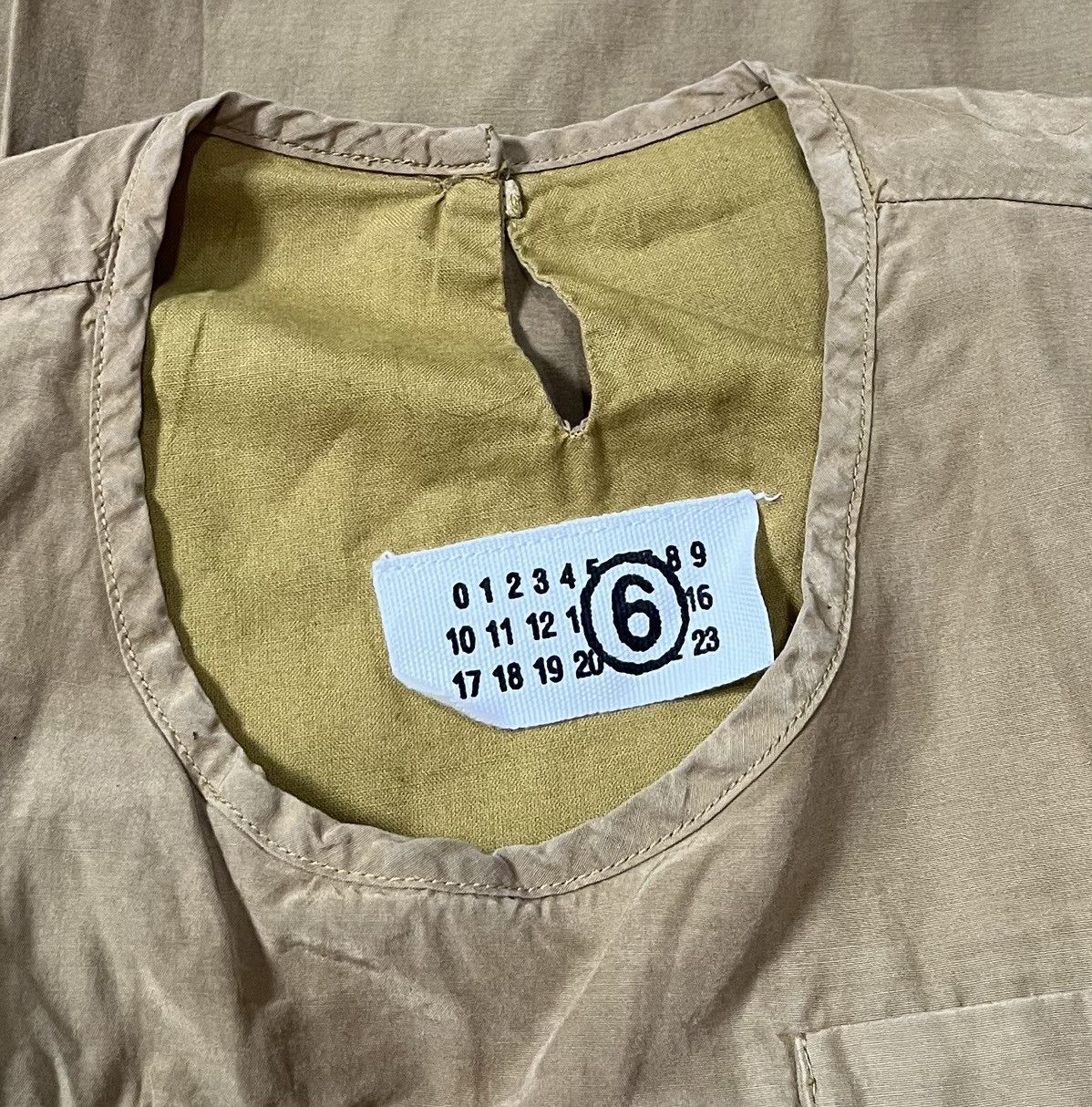 Maison Margiela Vintage maison martin margiela mm6 light gold longsleeve Size S / US 4 / IT 40 - 5 Thumbnail