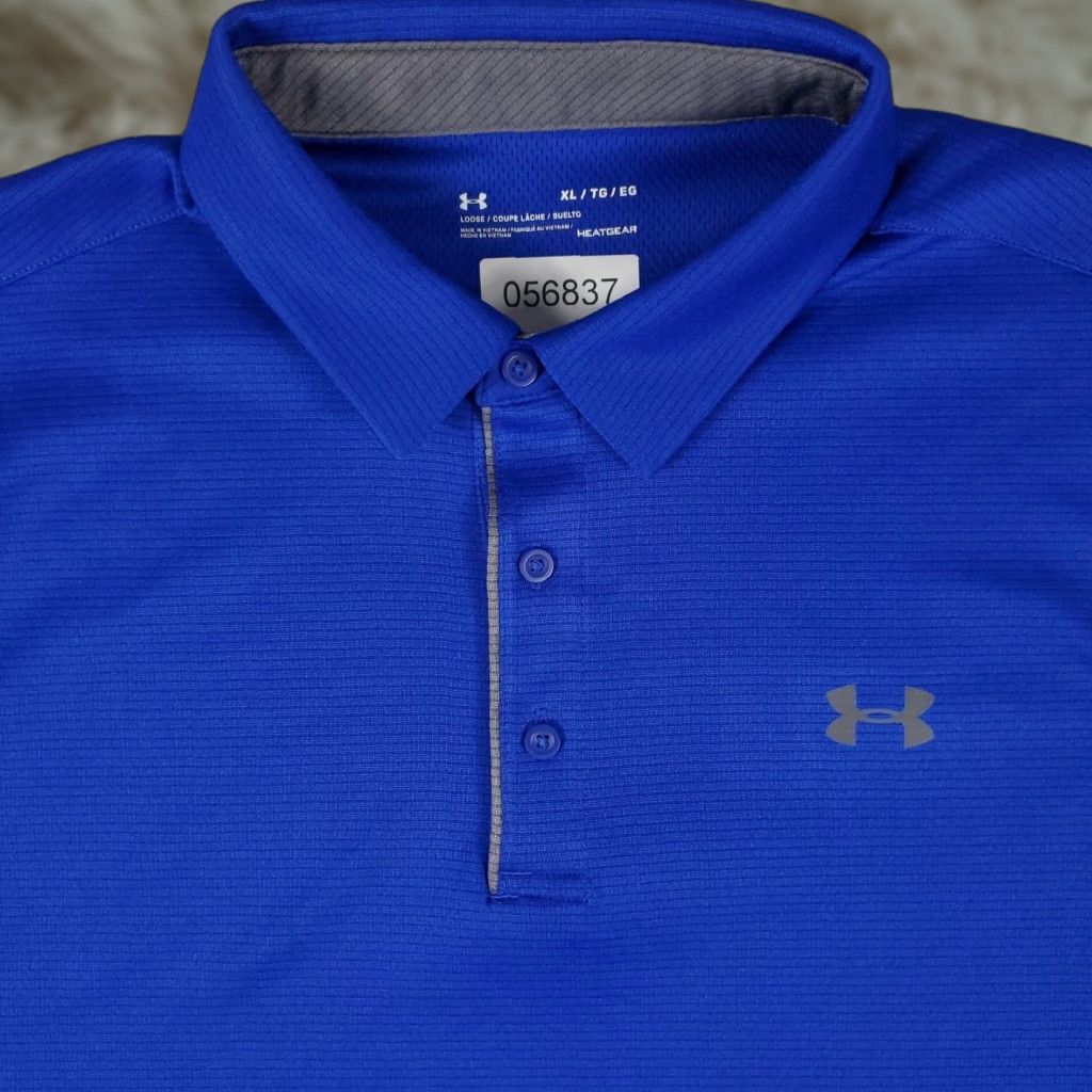 Under Armour Under Armour Polo Shirt Mens XL Blue Golf Casual Short Sleeve Shirt Polo Mens XL Blue Golf Casual Short Sleeve Under Armour Size US XL / EU 56 / 4 - 1 Thumbnail