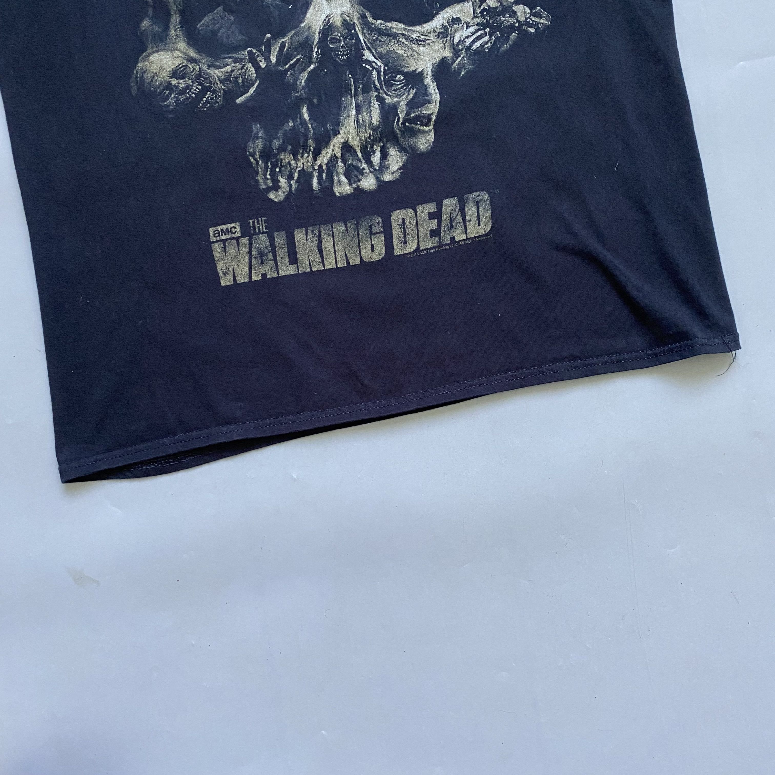 Expert Horror 💀 THE Walking Dead skull zombie promo tee Horror Vintage Size US S / EU 44-46 / 1 - 3 Thumbnail