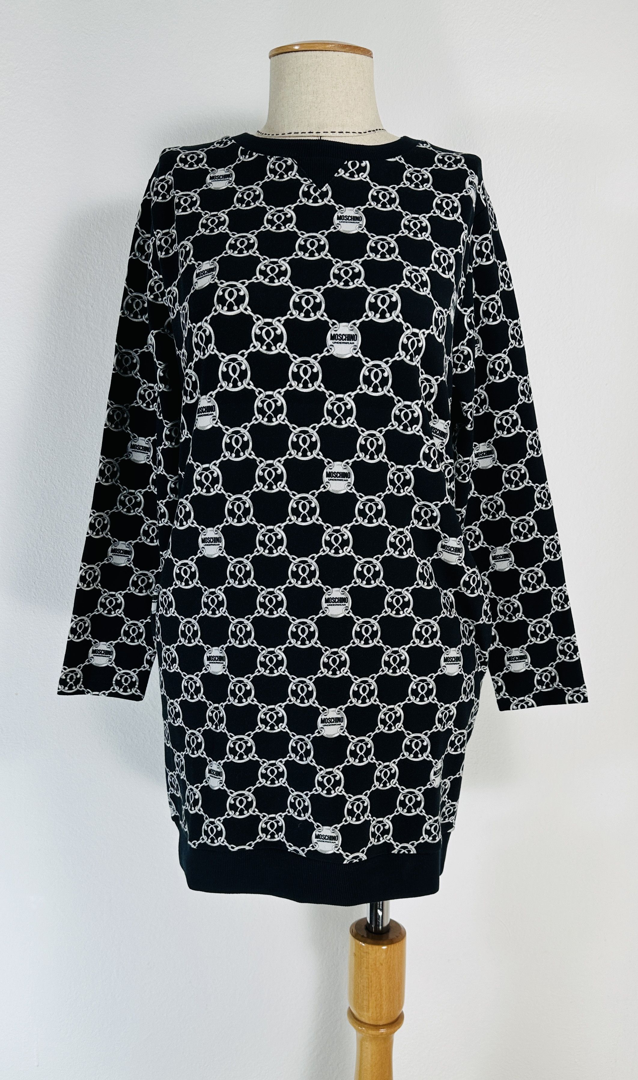 Moschino Mini Sweatshirt Dress Size XS / US 0-2 / IT 36-38 - 1 Thumbnail