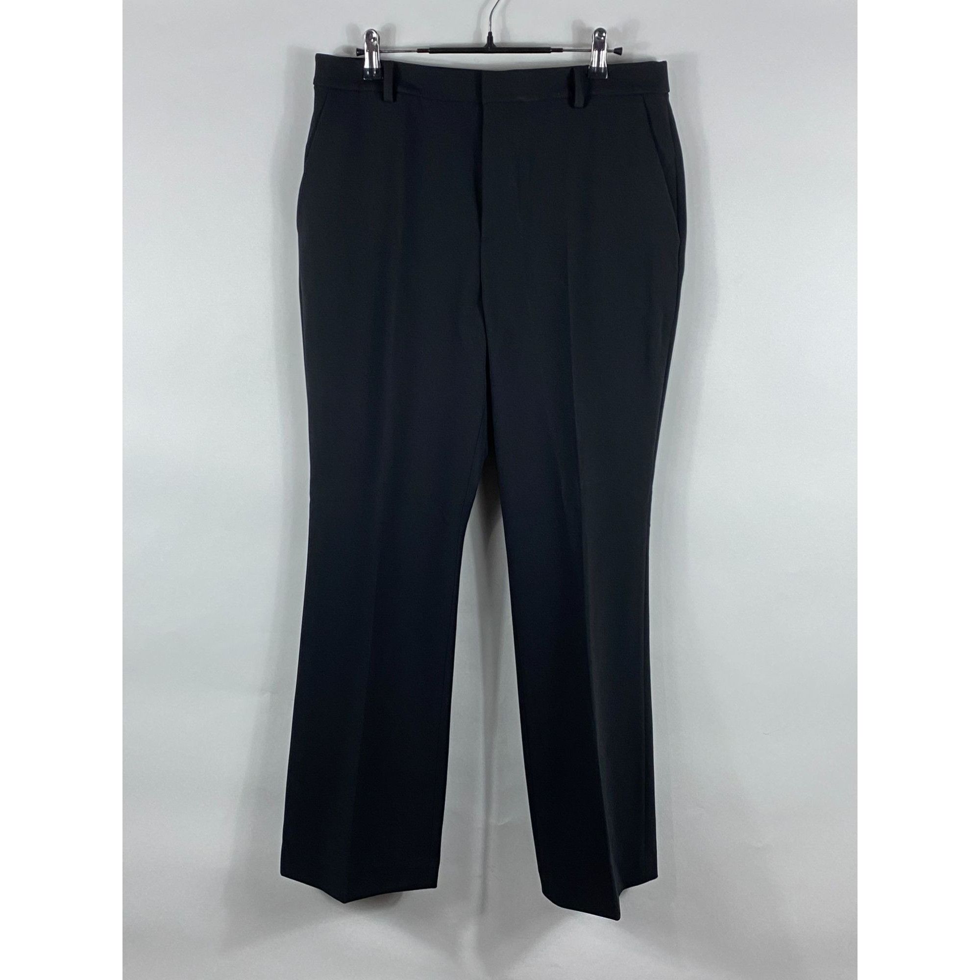Uniqlo Uniqlo Straight Leg Trouser Pants Black L W31 Men's F111 Size US 31 - 1 Thumbnail