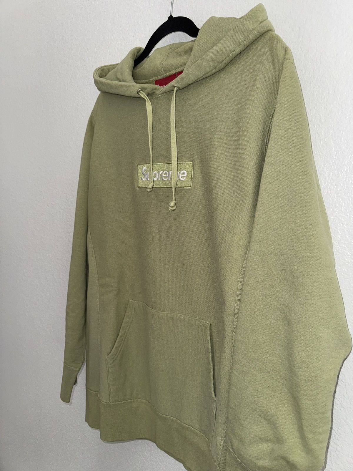 Supreme Supreme Sage Box Logo Hoodie Size US L / EU 52-54 / 3 - 2 Thumbnail