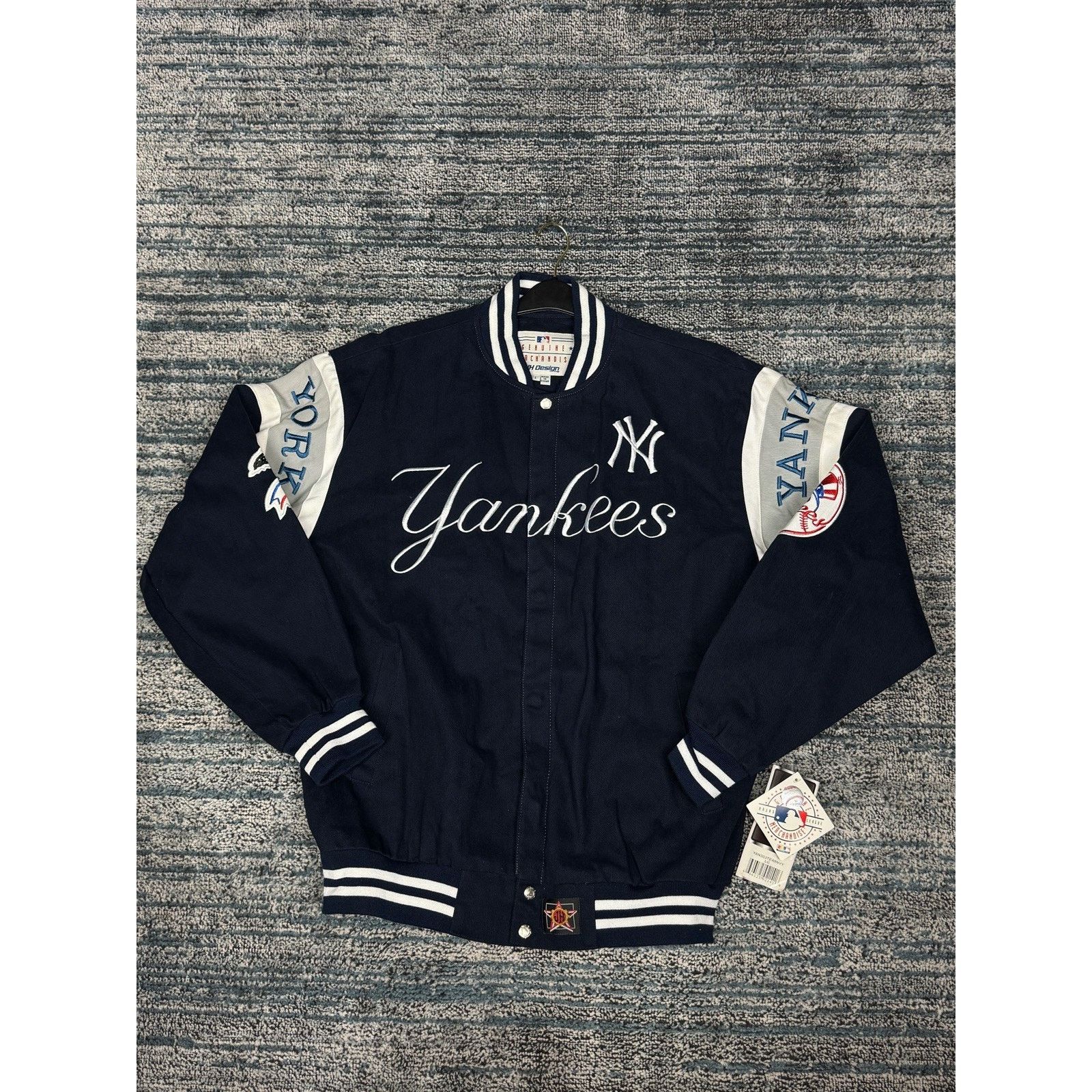 Vintage Vintage MLB Jeff Hamilton New York Yankees JH Jacket Size L Size US L / EU 52-54 / 3 - 6 Thumbnail
