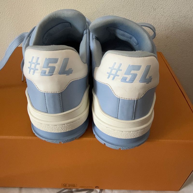 Louis Vuitton Louis Vuitton Trainer Blue Fashion Sneakers for Men -2508 Size US 8 / EU 41 - 6 Thumbnail